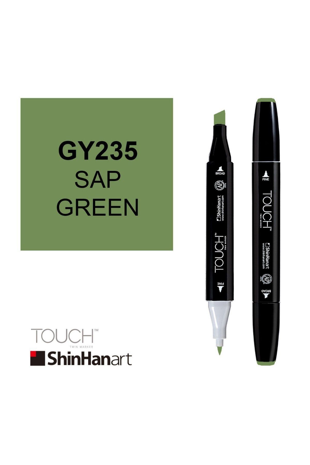 Shinhan Art Art Touch Twin Marker GY235 Sap Green