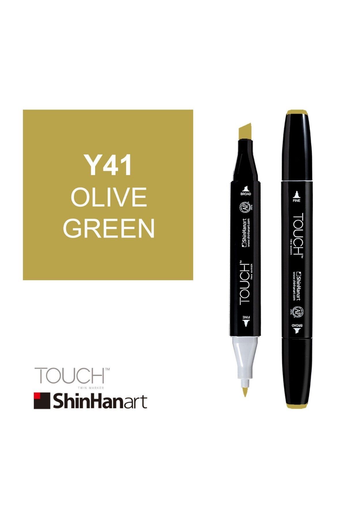 Shinhan Art Art Touch Twin Marker Y41 Olive Green