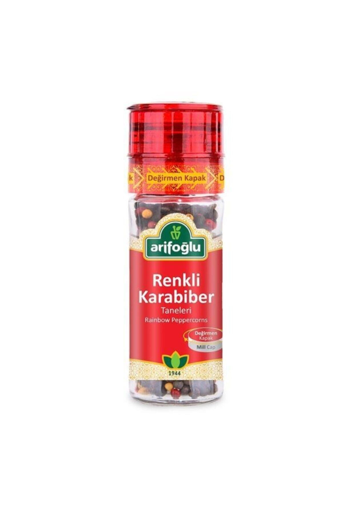 Arifoğlu Renkli Karabiber Taneleri 50g (Değirmen)