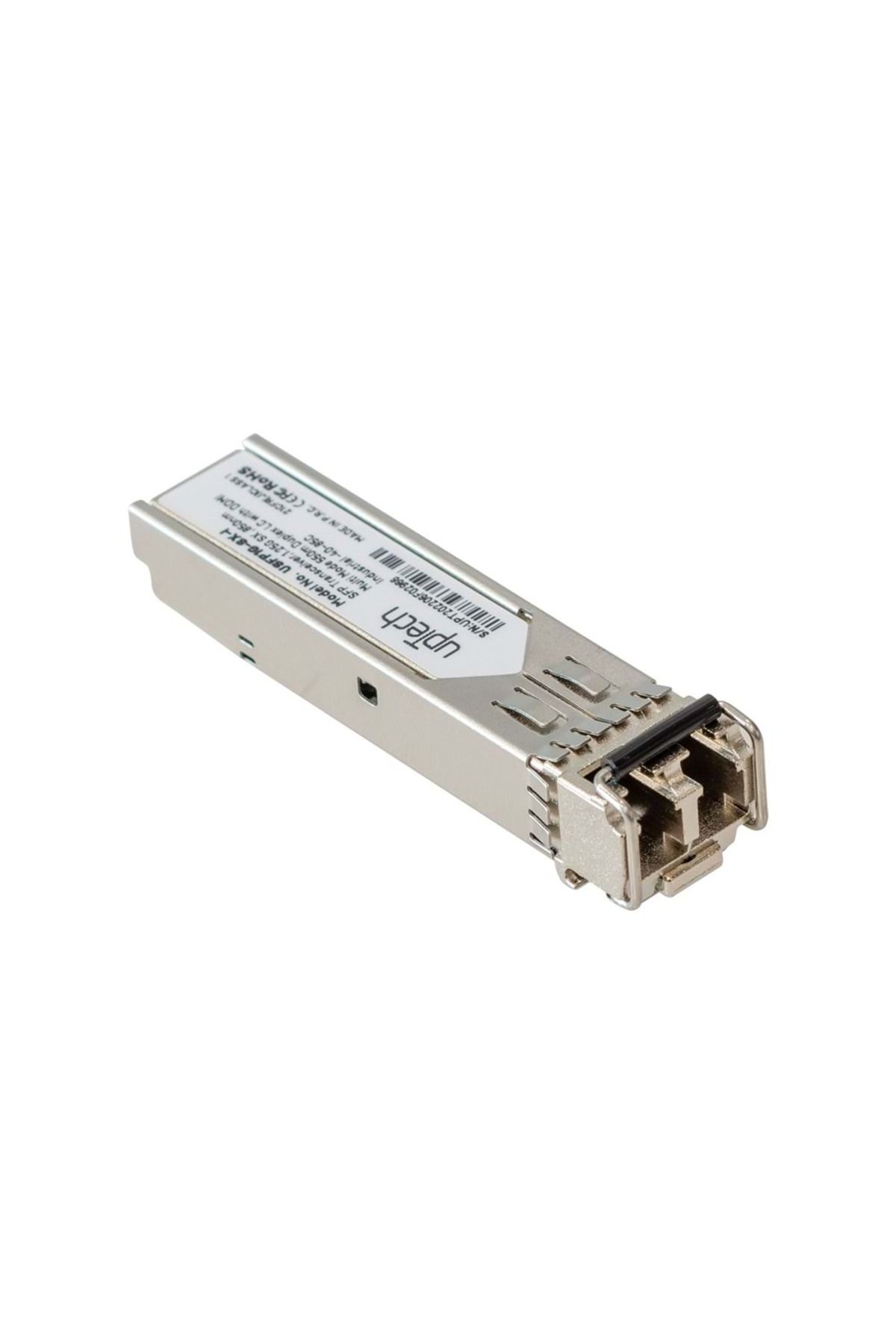 upTech SFP Transceiver 1.25G SX 850nm MultiMode 550m Duplex LC with DDMI Industrial -40-85C