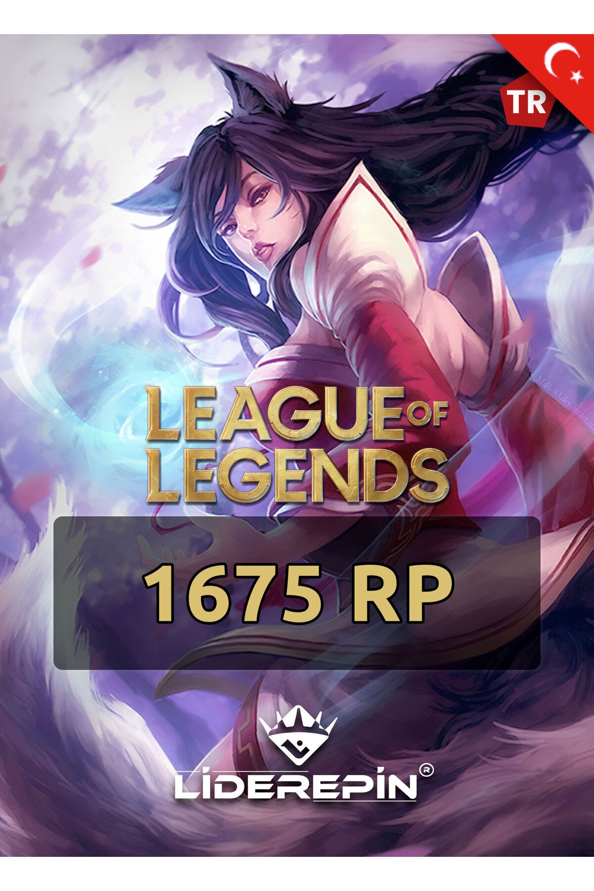 LİDER EPİN League Of Legends 1675 Riot Points-lol 1675 Rp