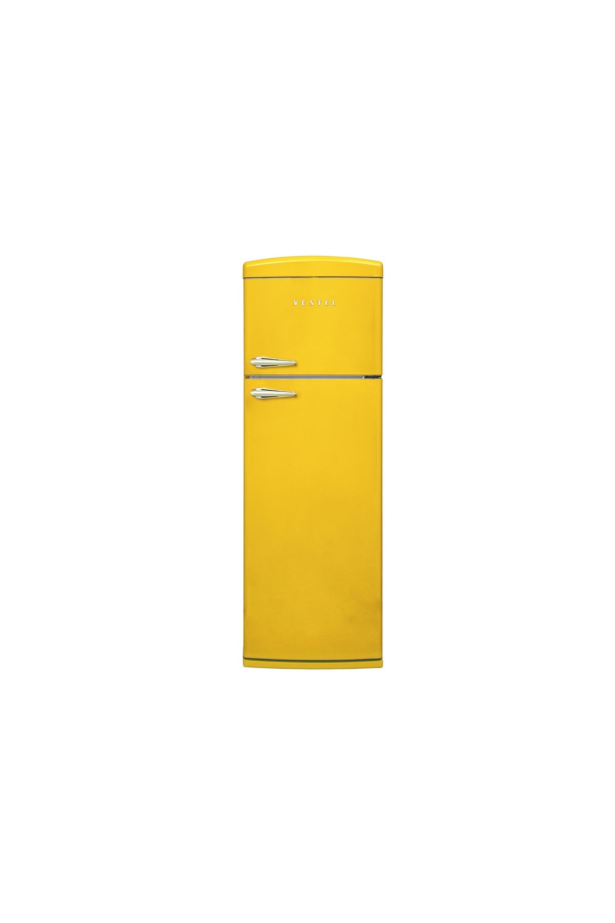 VESTEL RETRO SC32011 Sarı Statik Buzdolabı