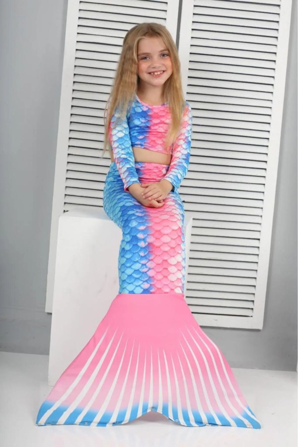 My Kids Wear Kız Çocuk Deniz Kızı Kostümü