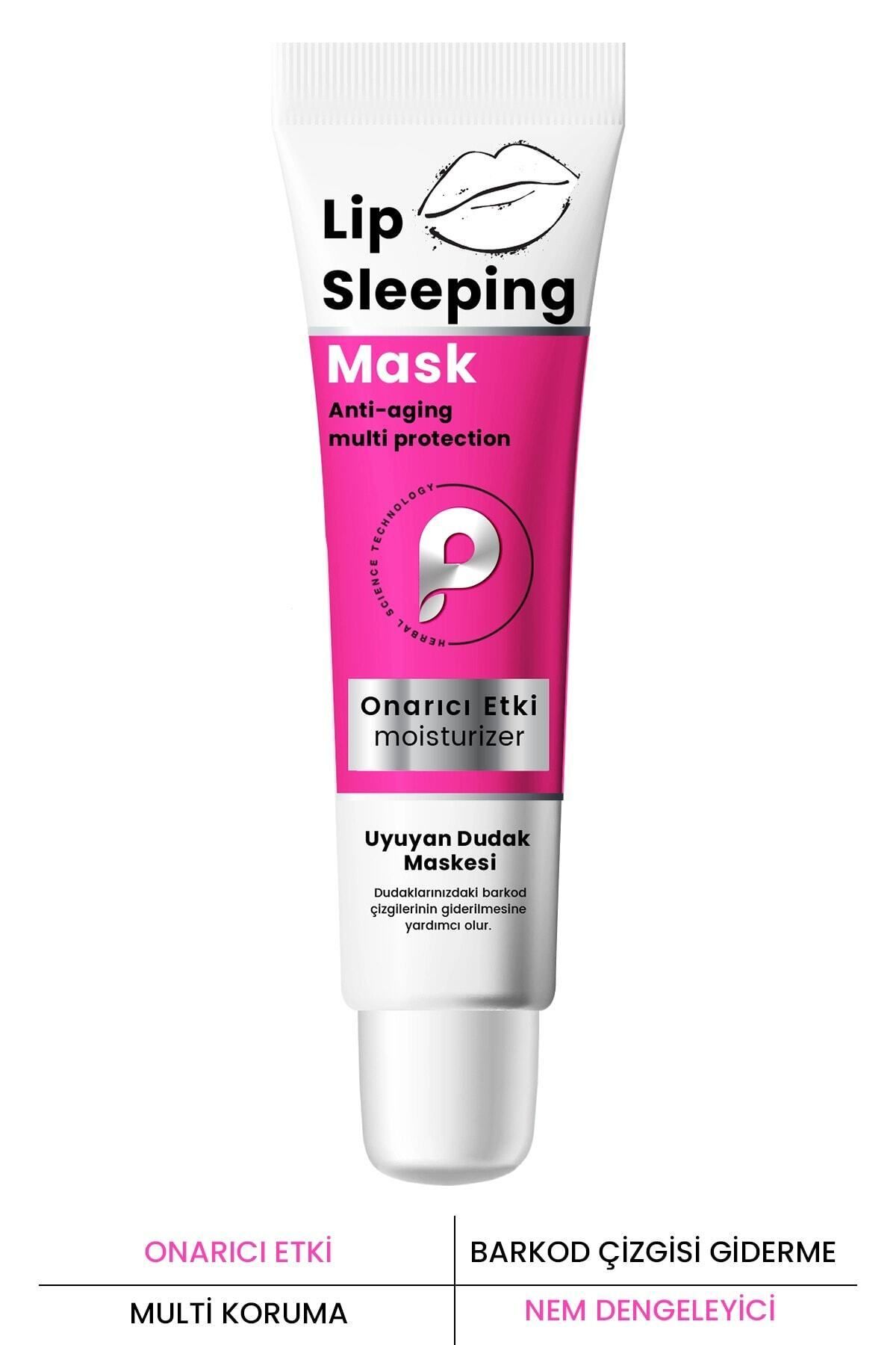 PROCSIN Nemlendirici Ve Onarıcı Dudak Maskesi Lip Sleeping Mask 15 ml