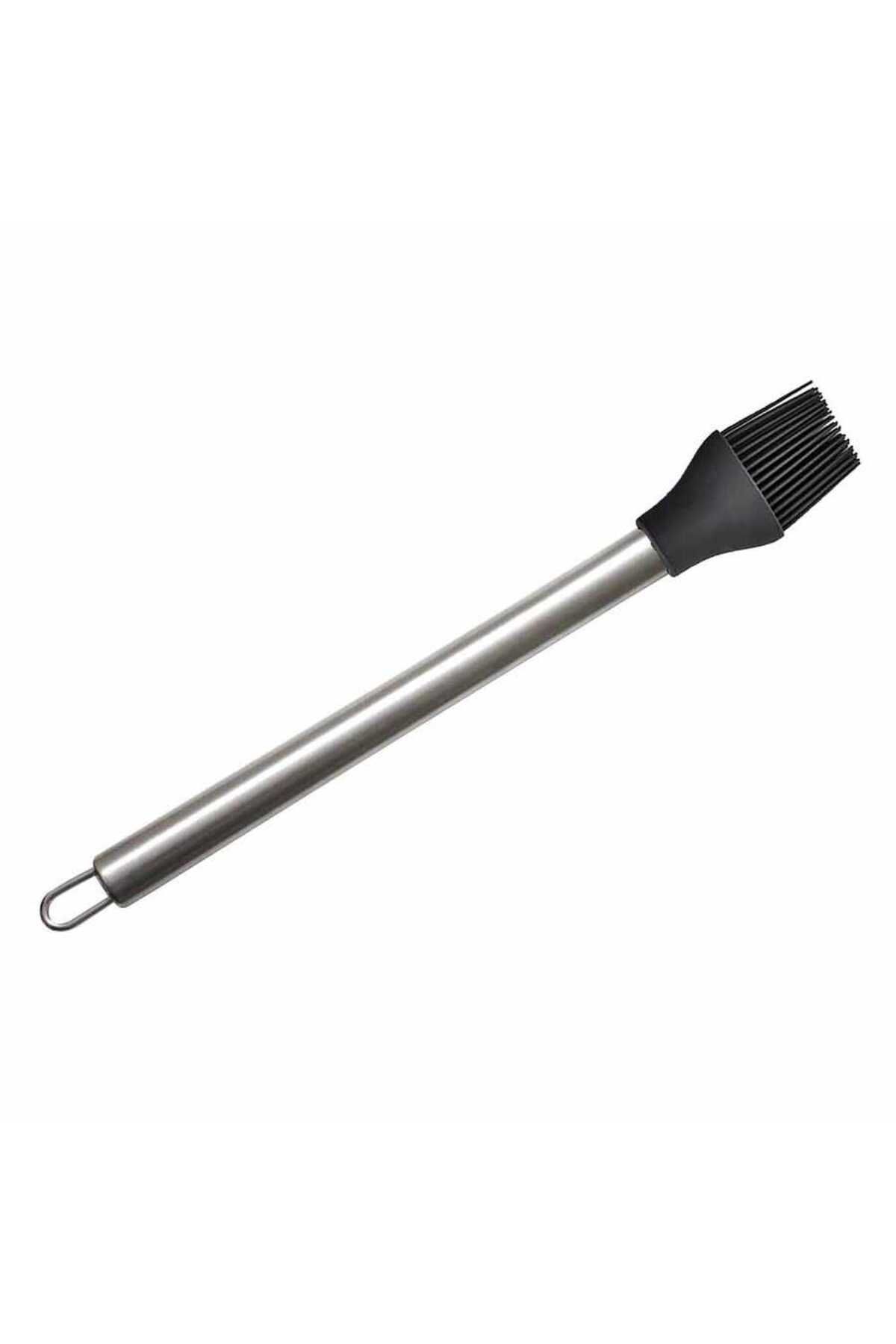 Epinox Fırça Silikon Çelik Sap Siyah (CSF-25)