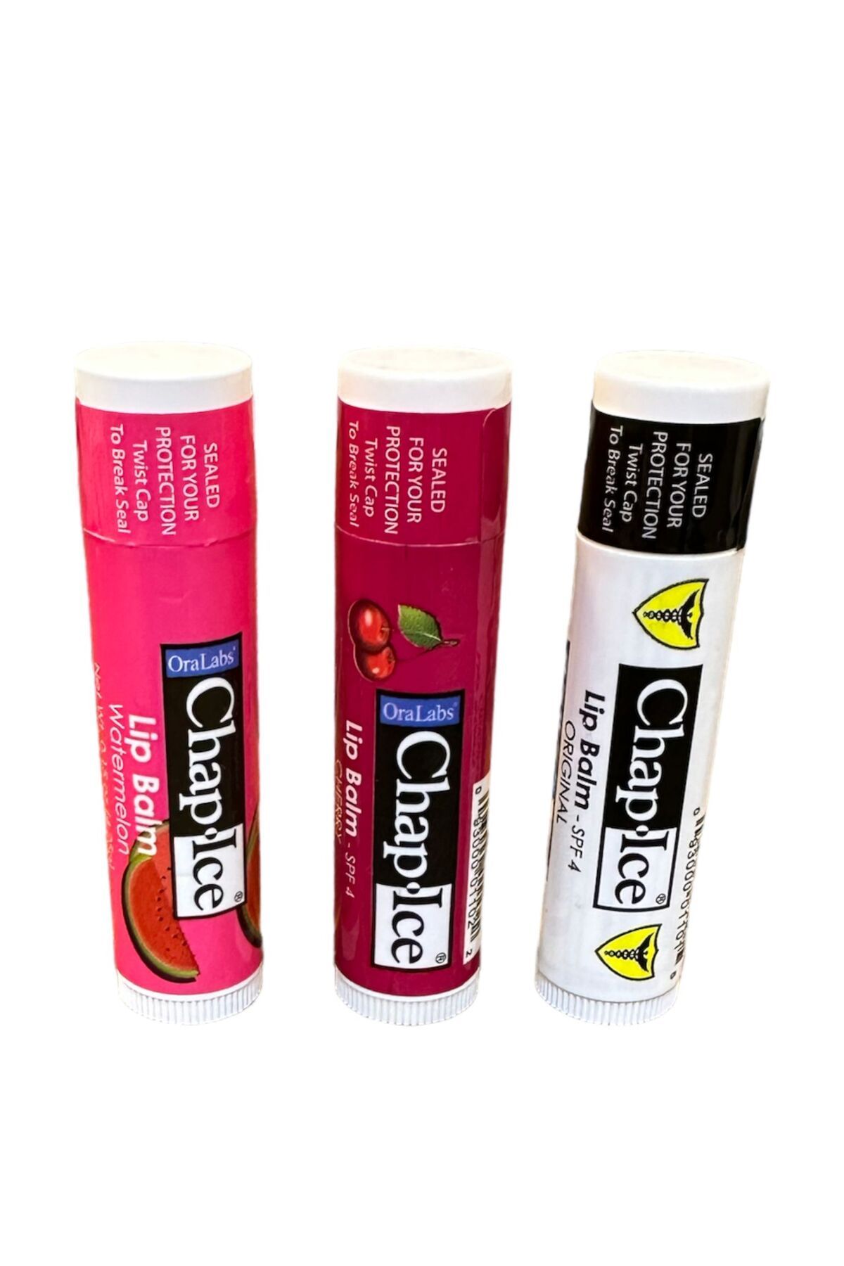 ChapStick Chap Ice Dudak Kremi 3 Adet Made in USA ***İthal Ürün*** 4.25gr SPF 4