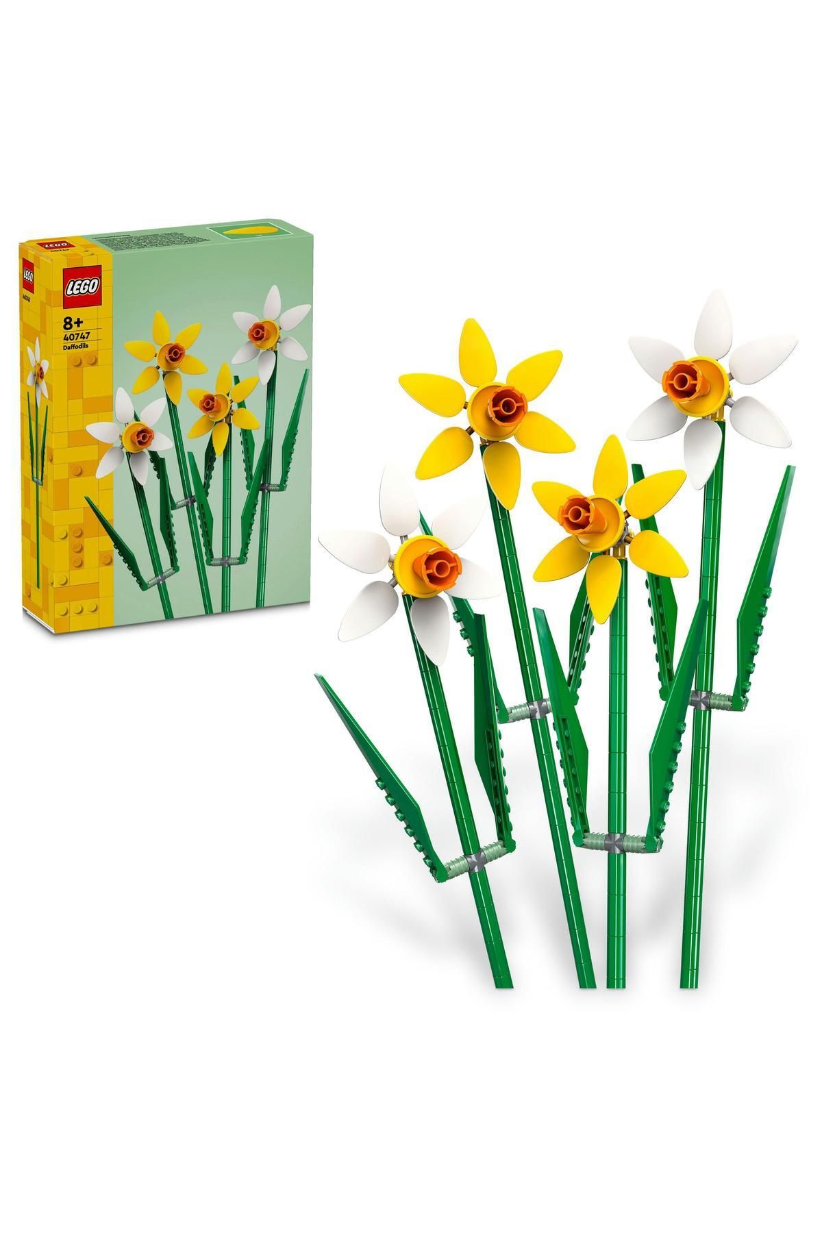 LEGO ® Icons Nergis Çiçek Yapım Seti 40747 - 8 Yaş ve Üzeri İçin Yapım Seti (216 Parça)