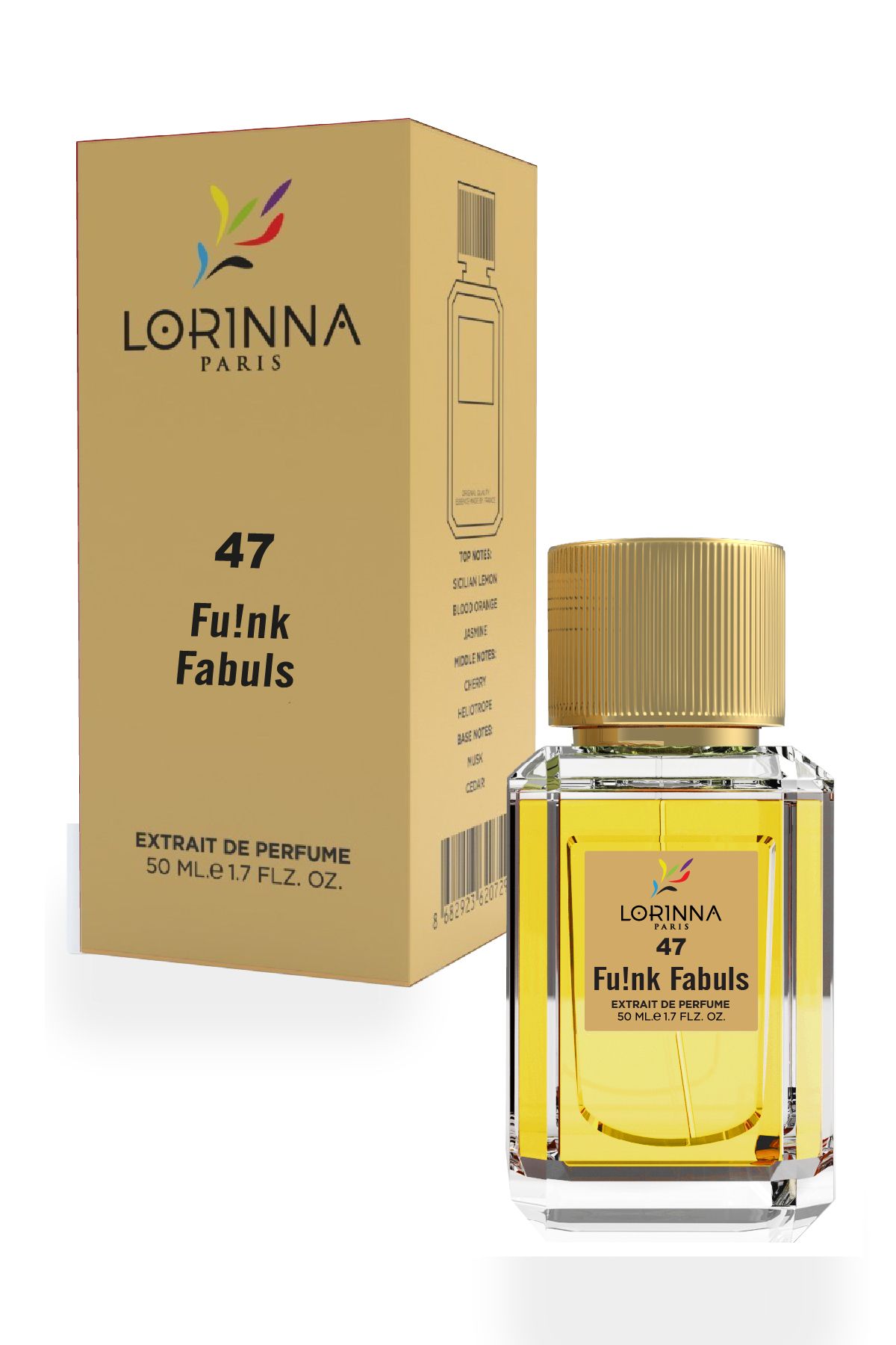 LORINNA PARIS Fu!nk Fabuls 50 Ml Edp Unisex Parfüm