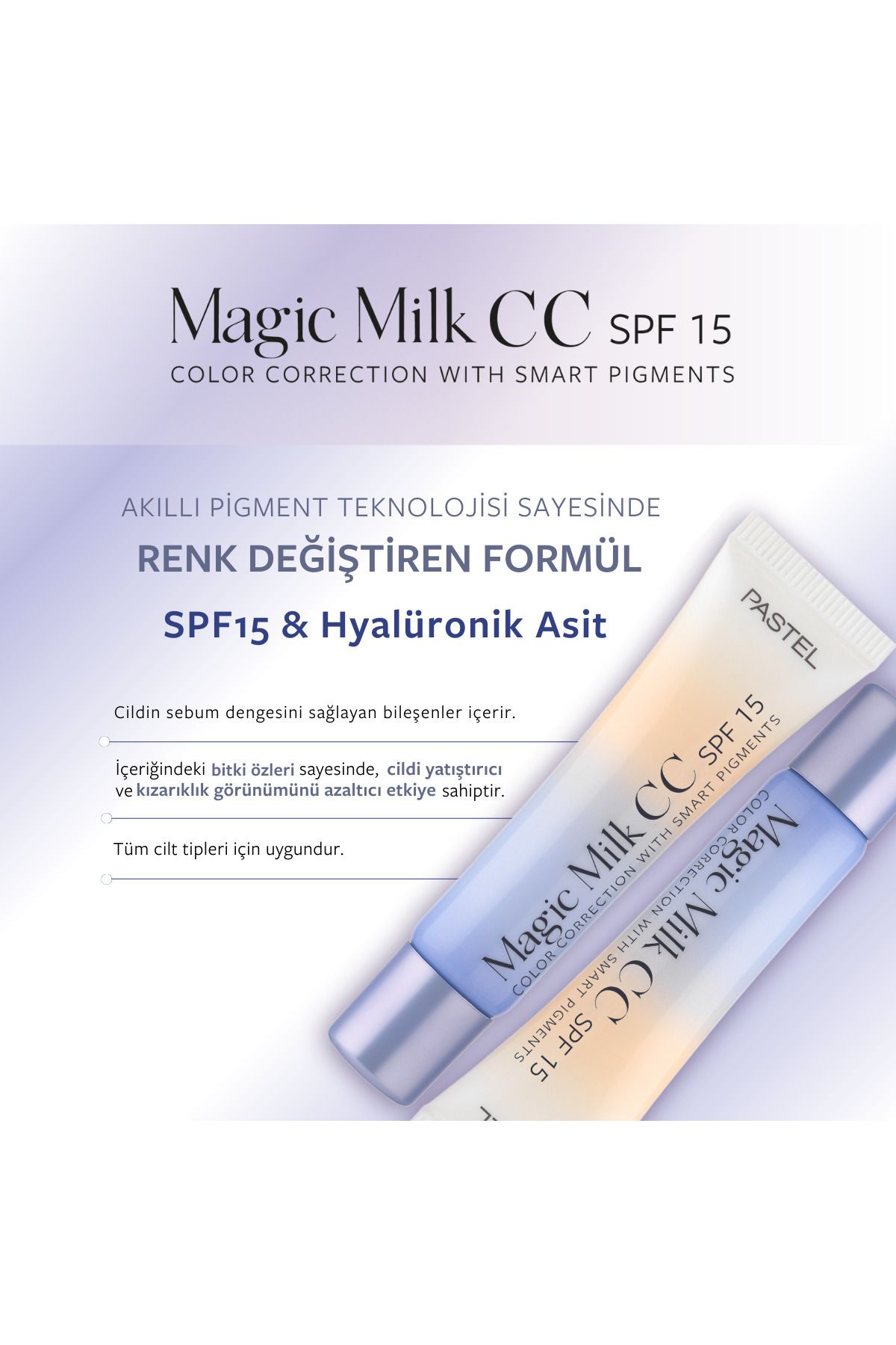 Magic Milk CC SPF 15 - Cilt Tonu Eşitleyici SPF 15 CC Krem 50 Light Medium_6