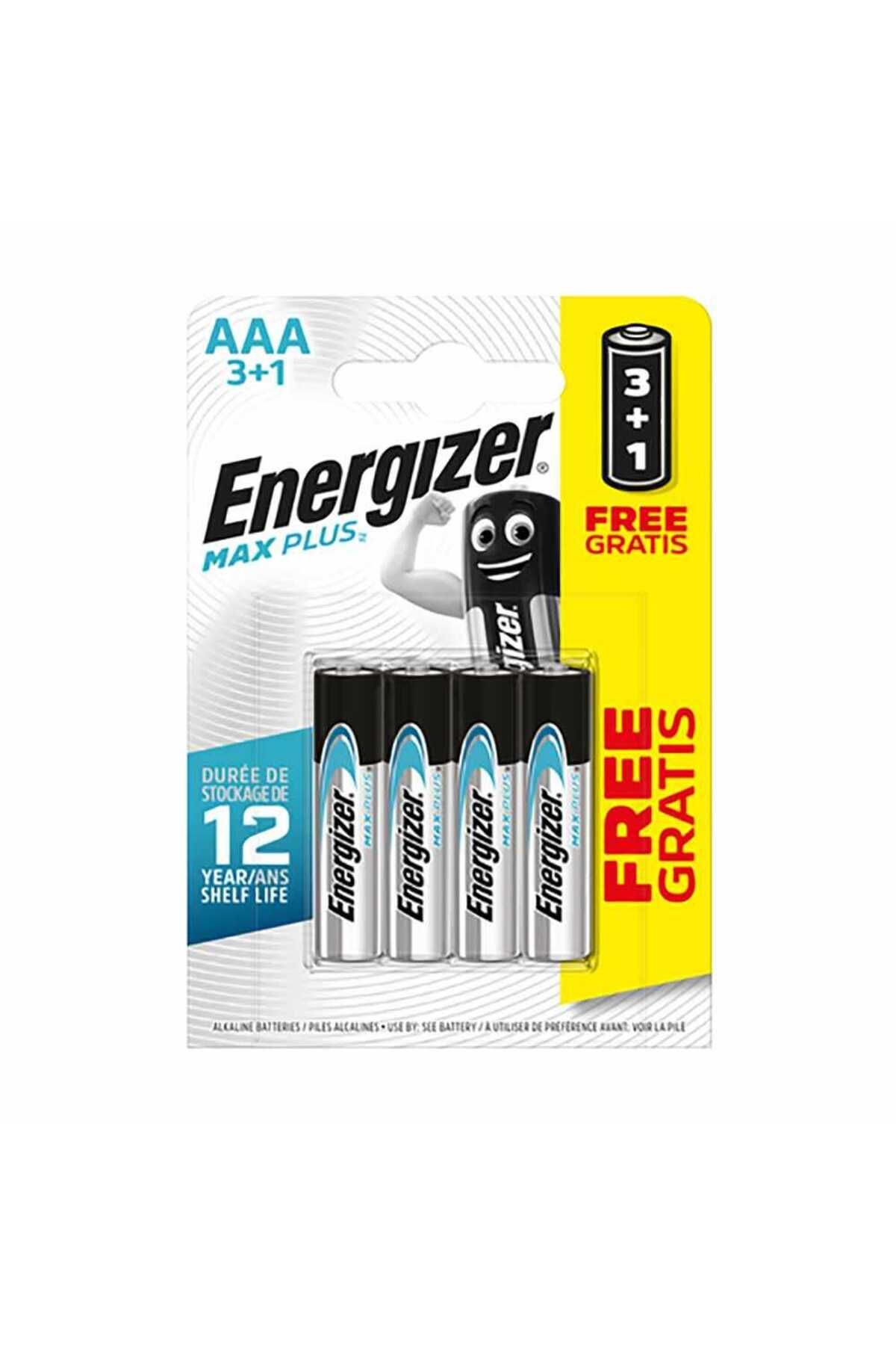 Energizer Max Plus Kalem Pil İnce AAA 4 ’Lü Blister