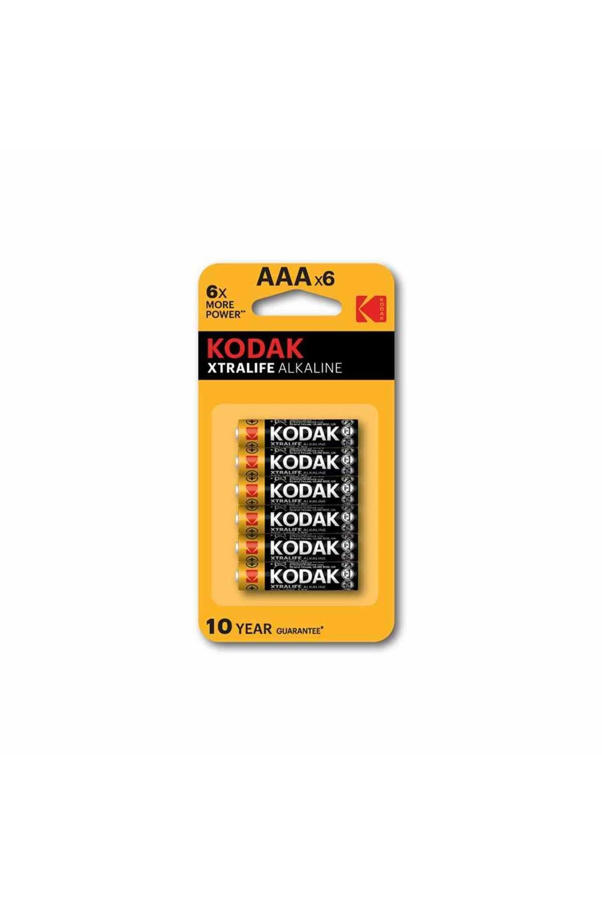 Kodak Xtralife Alkaline Pil AAA 4+2
