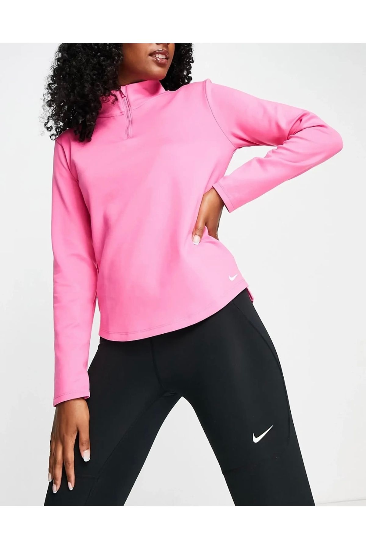 Nike Therma-Fit One 1/2-Zip Long-Sleeve Kadın Uzun Kollu NDD SPORT