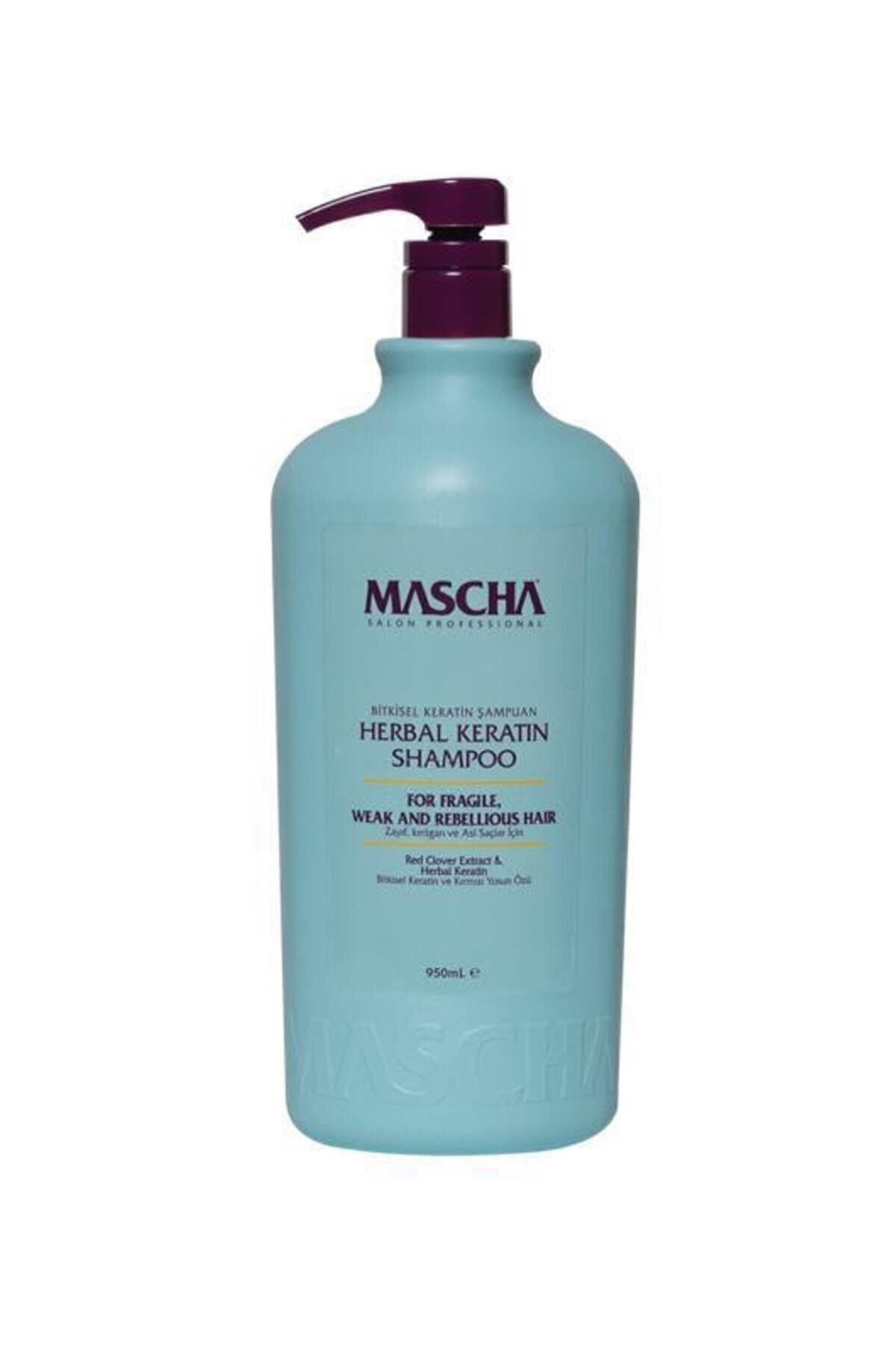 Mascha Herbal Super Keratin Care Shampoo with Strengthening and Straightening Effect 950 ml