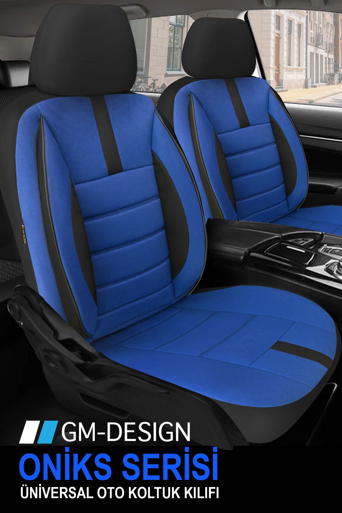 GM-DESIGN Oniks Mavi Volkswagen Golf 4 Uyumlu Oto Koltuk Kılıfı