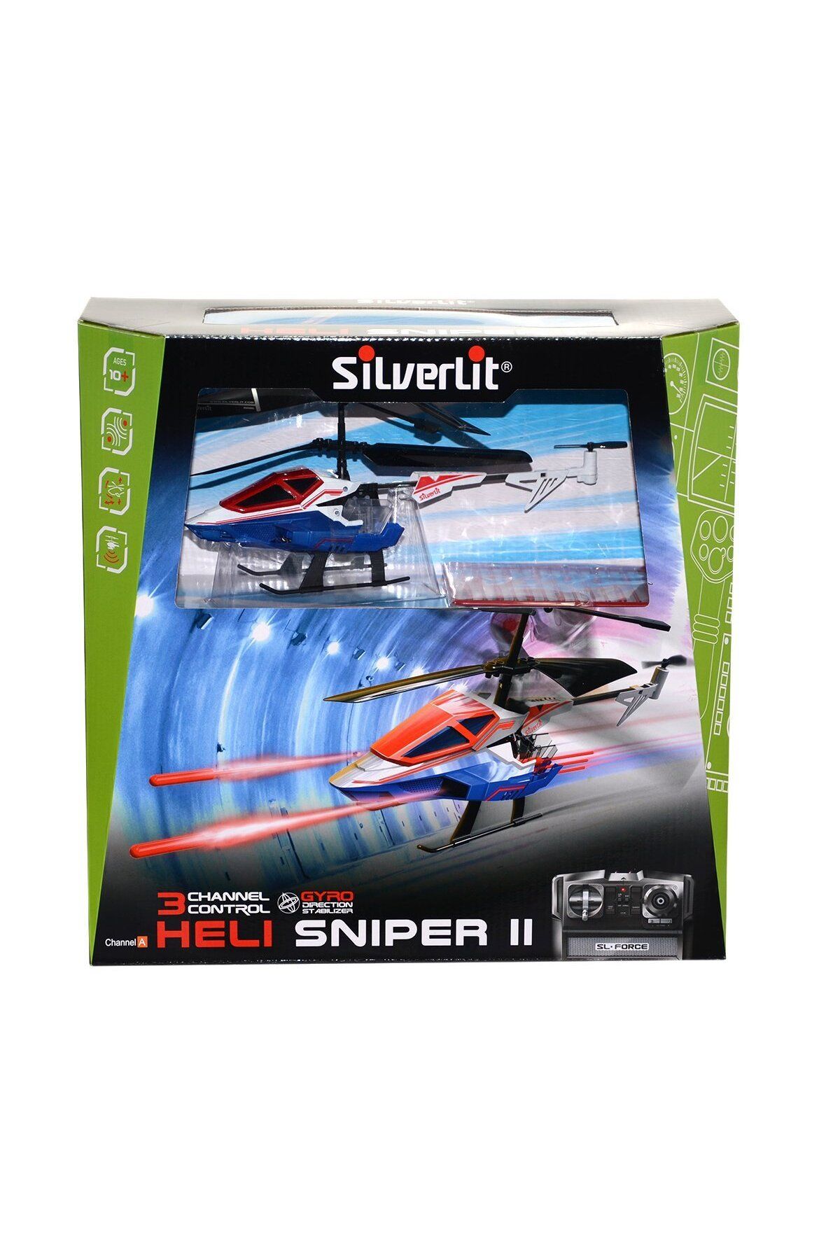 NECO TOYS SIL/84781 Silverlit Heli Sniper II I/R 3 Kanal İç Mekan