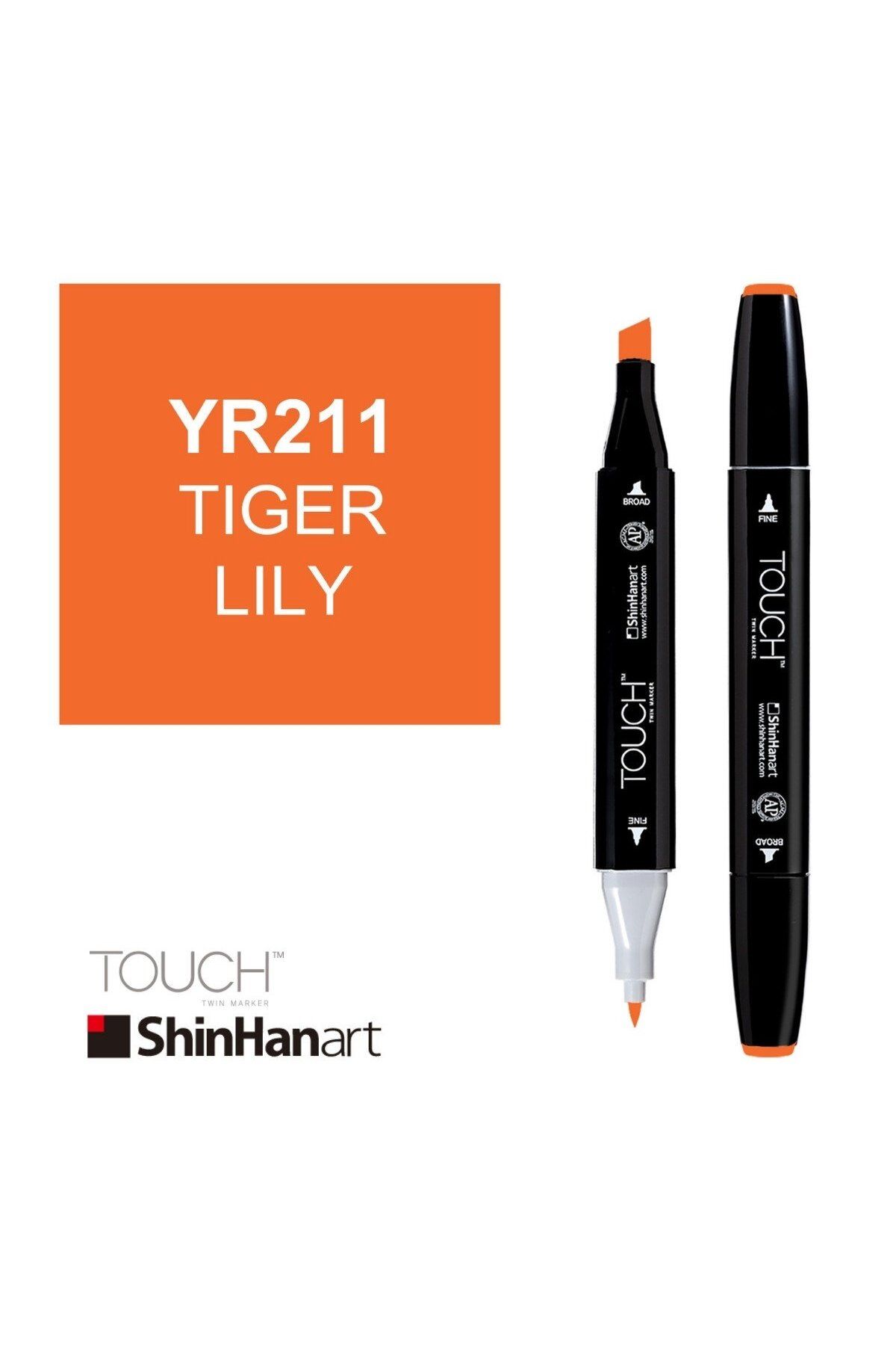 Shinhan Art Art Touch Twin Marker YR211 Tiger Lily