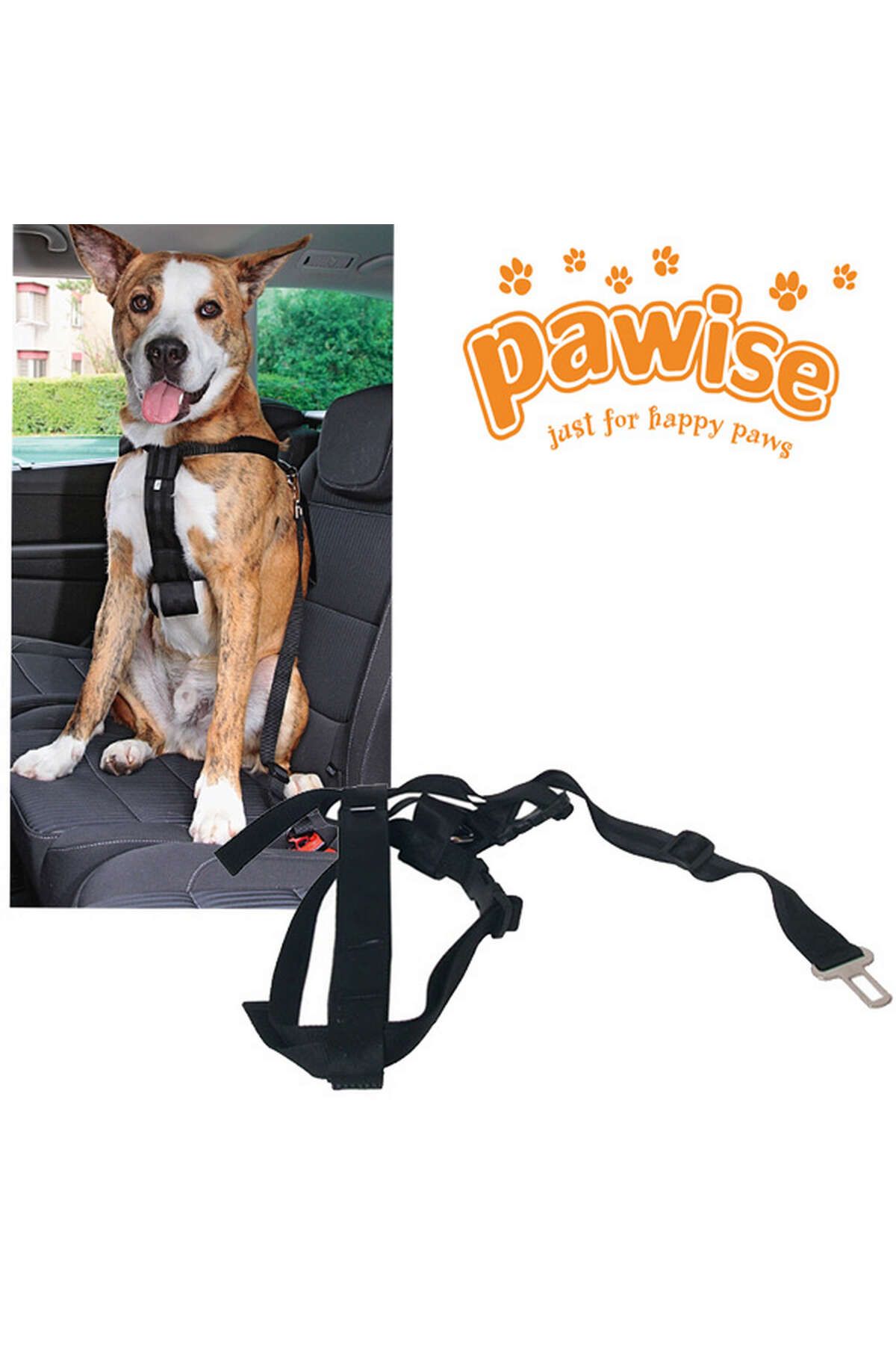 Pawise Emniyet Kemerli Köpek Tasması XL 21051