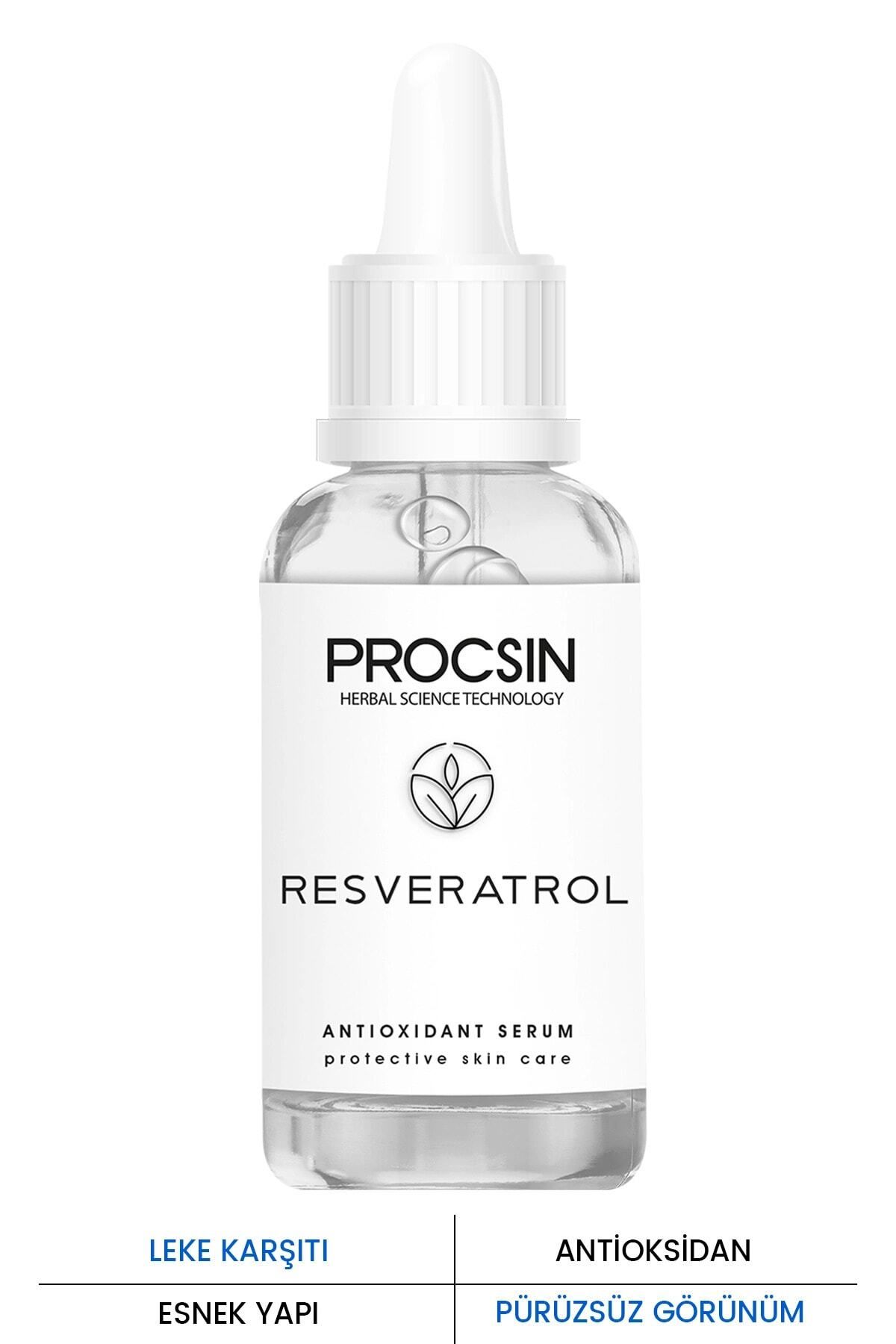 PROCSIN Leke Karşıtı Antioksidan Resveratrol Serum 20 ml