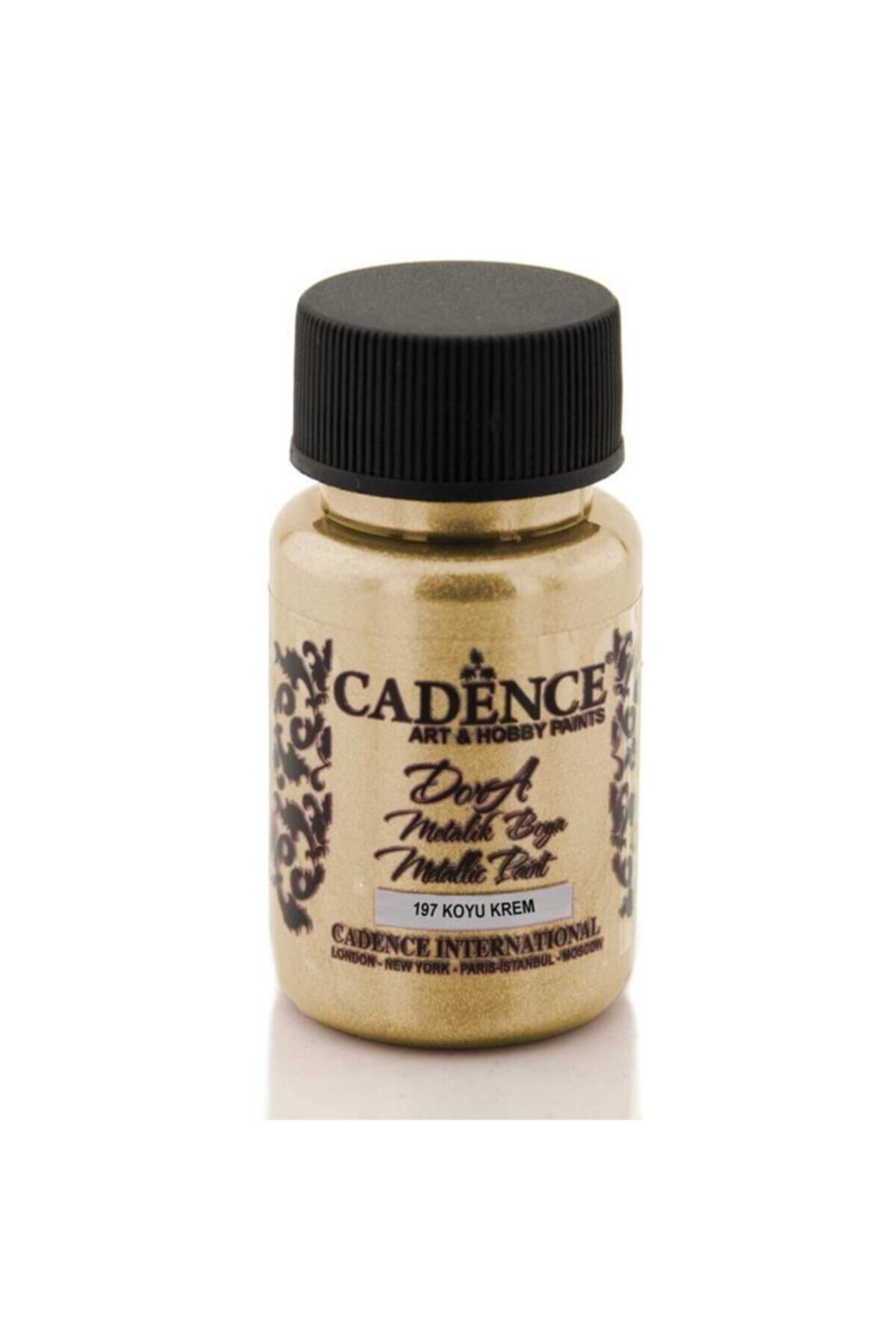 Cadence Boya Cadence 197 Koyu Krem Renginde Metalik Boya 50 Ml