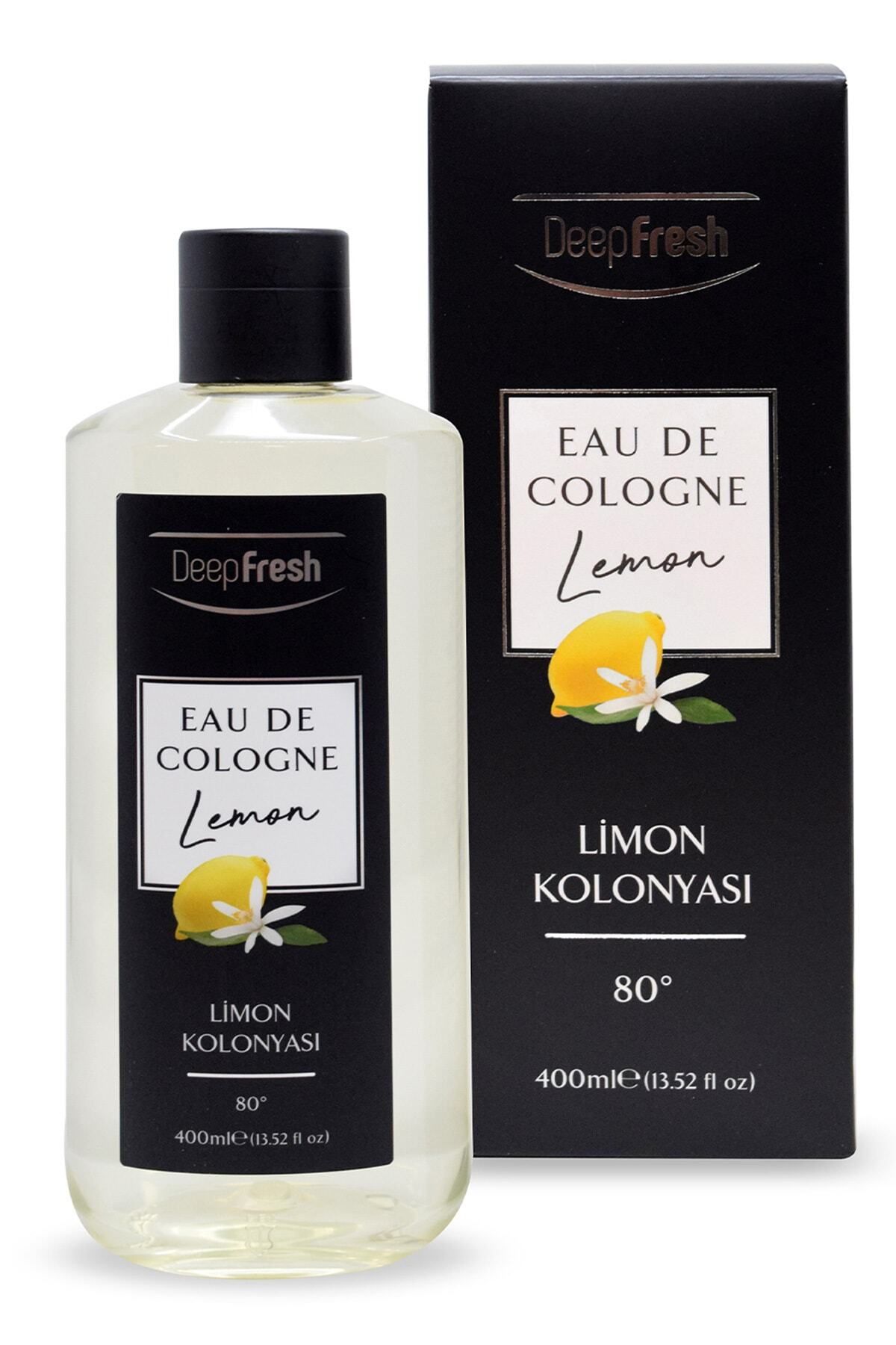 Deep Fresh Eau De Cologne 80 Derece Limon Kolonya 400 ml