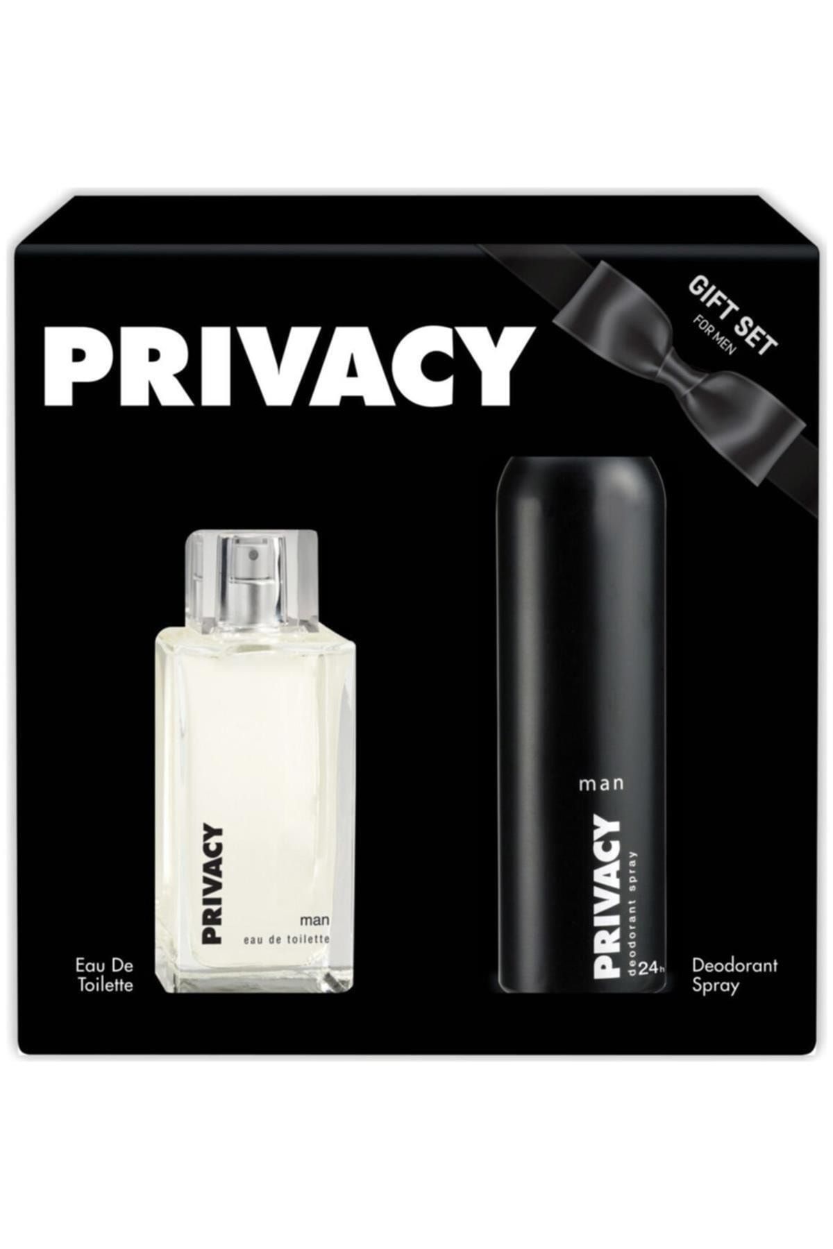 Privacy Black Edt 100 ml Erkek Parfüm + Deodoranr 150 ml Set GCL10000612