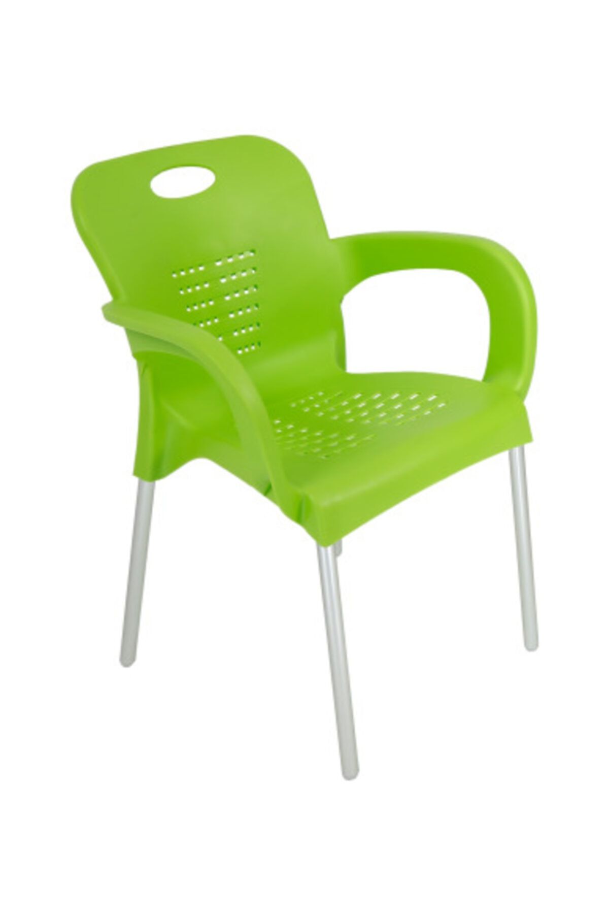 yılmaz masacılık Yeşil Nil Kollu Sandalye  8 Adet