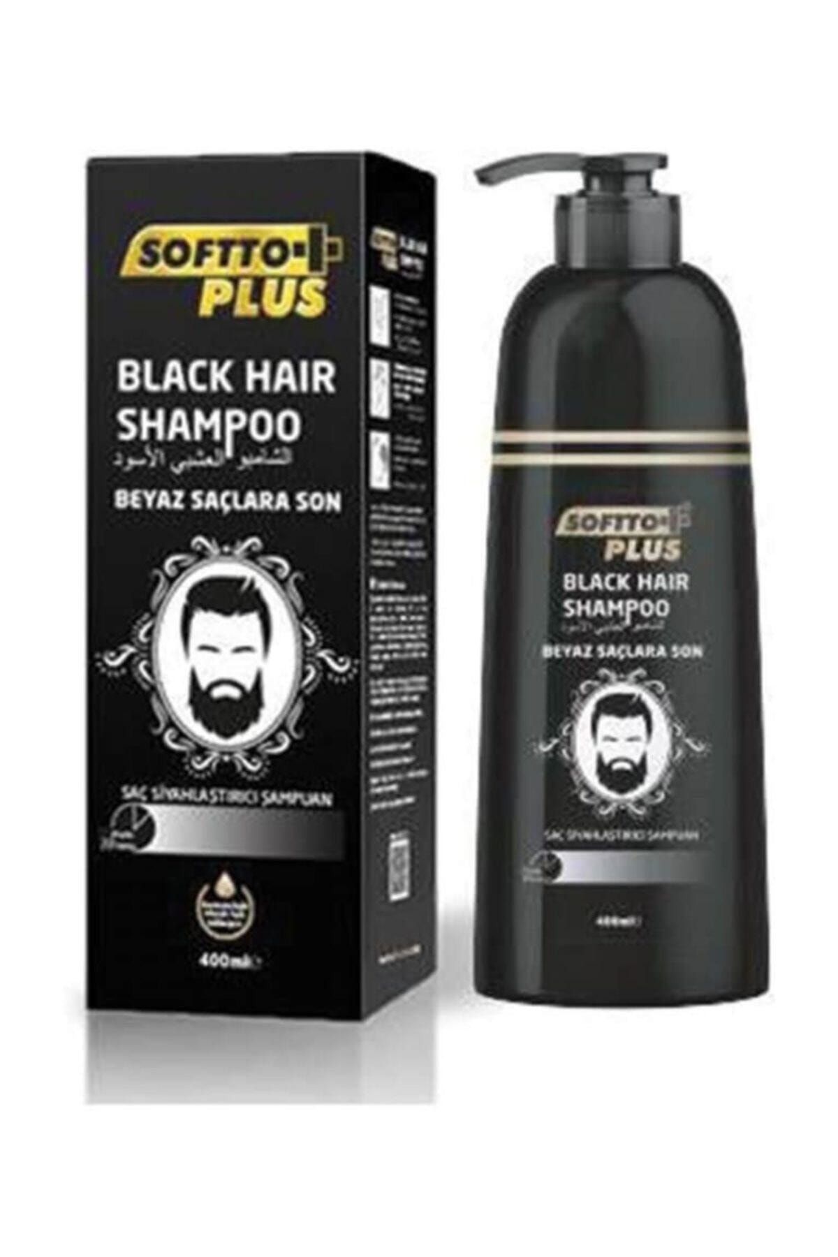 Softto Plus Mustore Erkek Saç Siyahlaştırıcı Şampuan 350 Ml