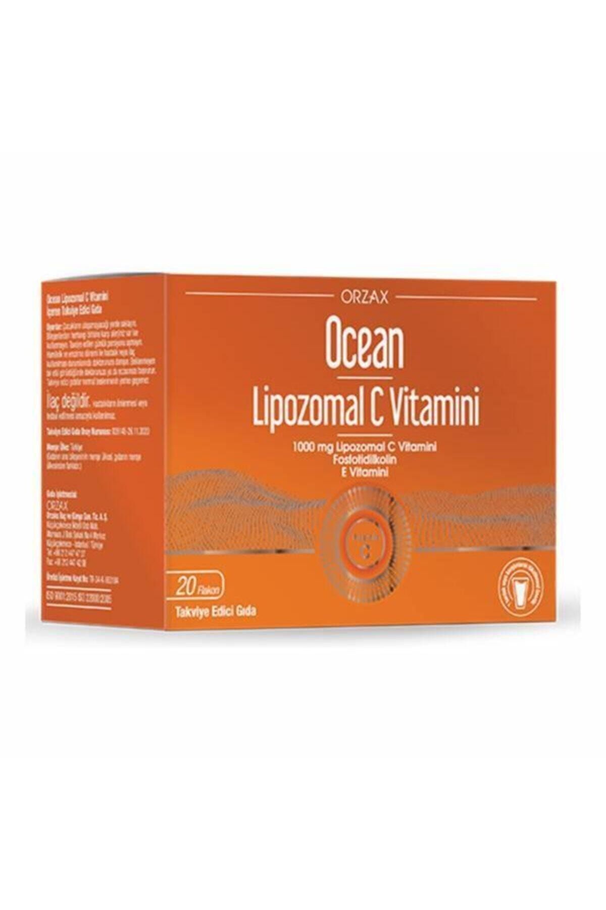 Ocean Liposomal Vitamin C 20 Flakon