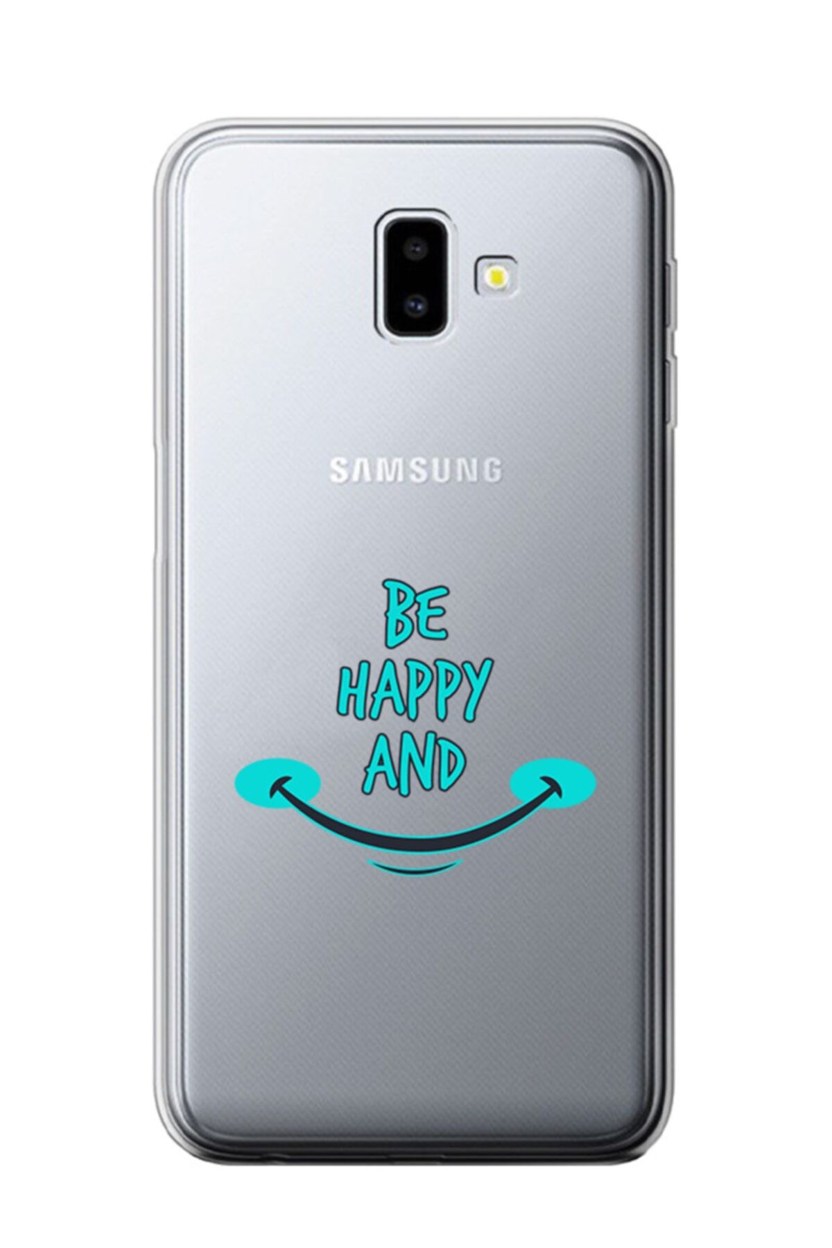 Dafhi Aksesuar Dafhi Samsung Galaxy J6 Plus Be Happy And Telefon Kılıfı