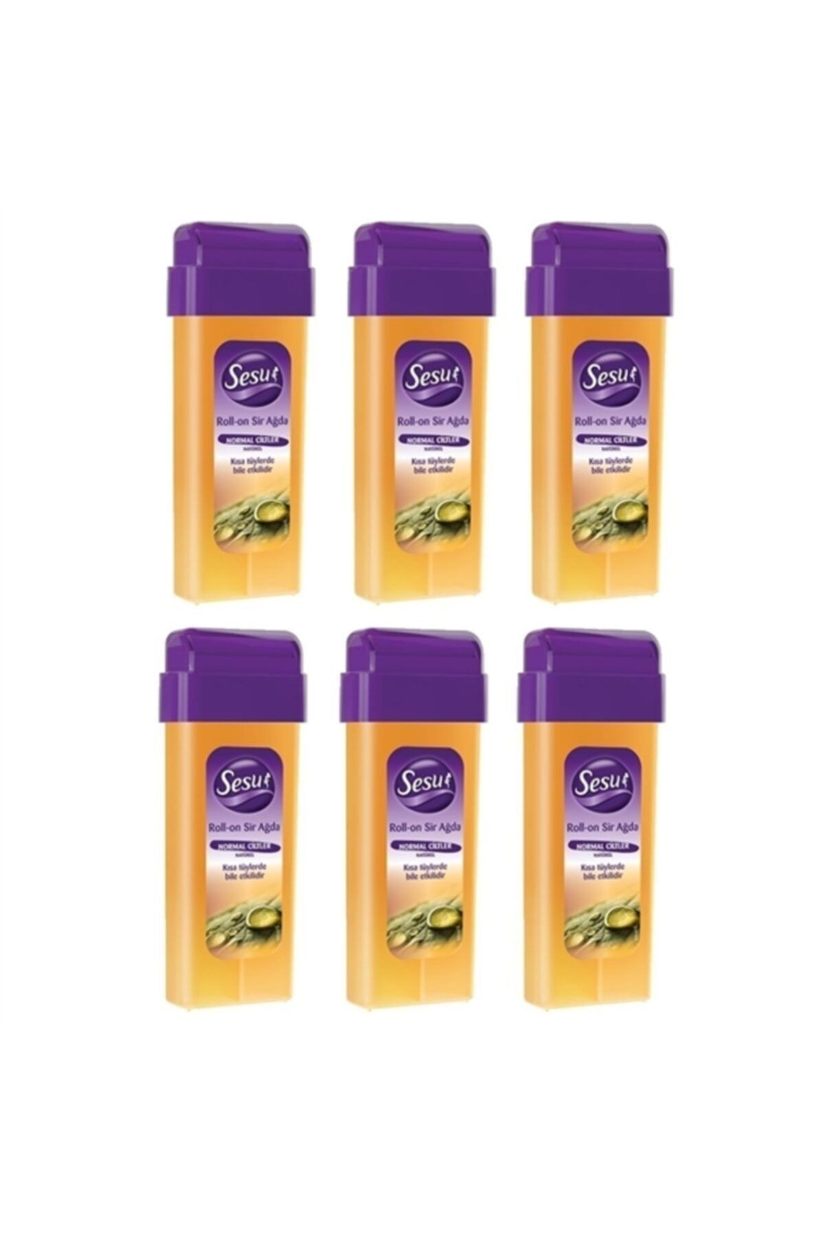 Sesu Roll-on Normal Ciltler Sir Ağda 6x100ml