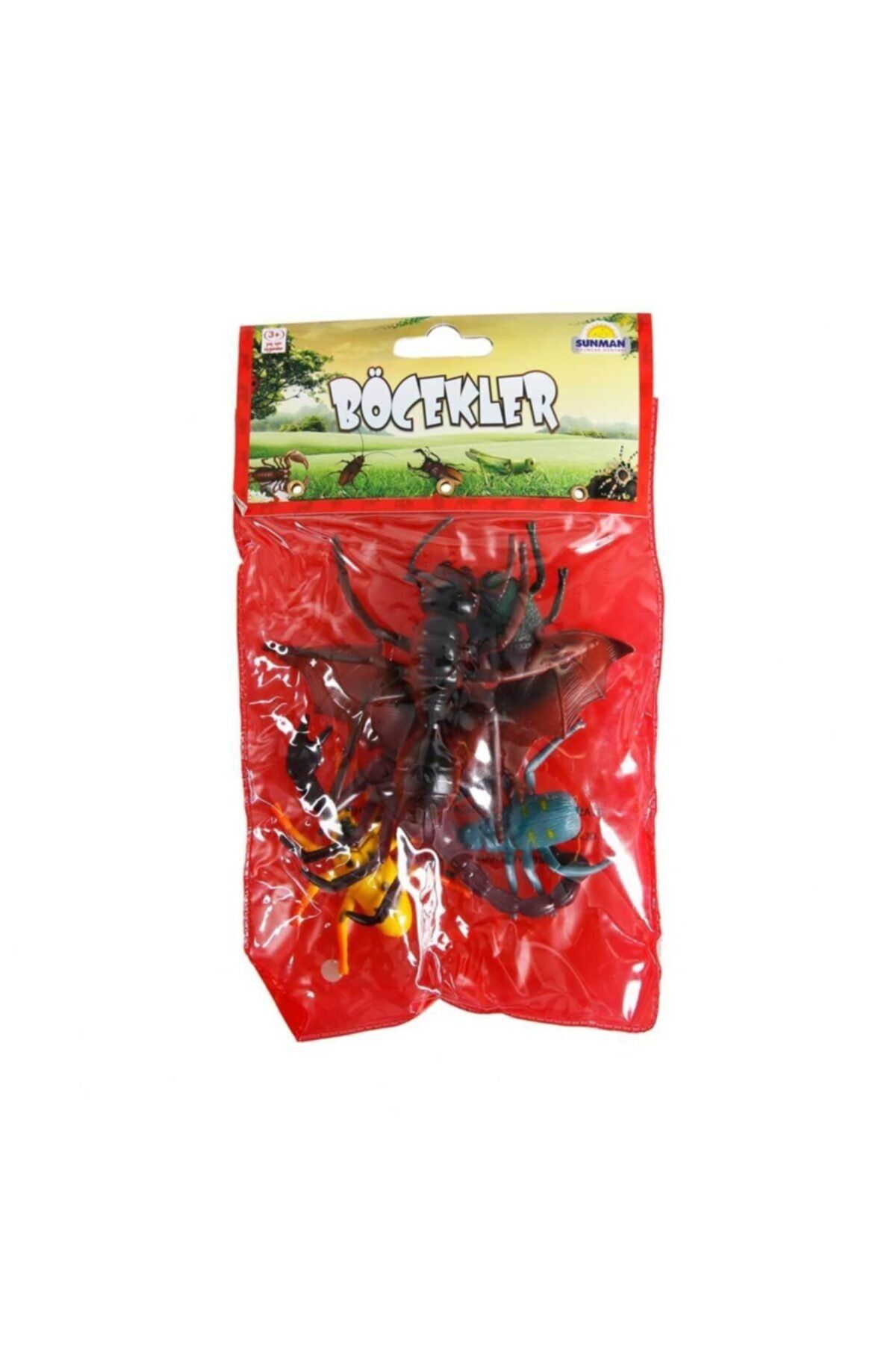 Sunman Crazoo Böceklerin Dünyası Poşetli Hayvan Oyun Seti 07075 Akrep