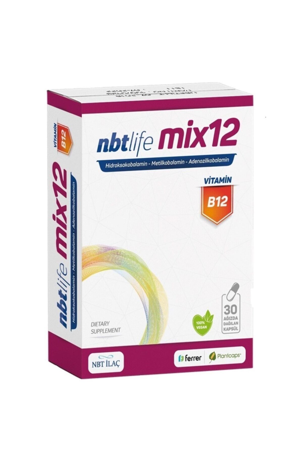 Nbt İlaç Nbtlife Mix12 30 Kapsül