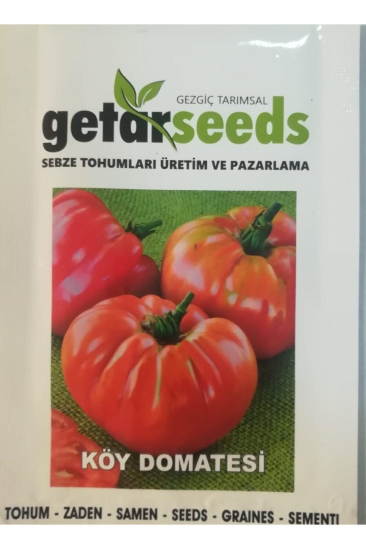 Getar Seeds Köy Domatesi Tohumu 1. Sınıf- 3 Gram