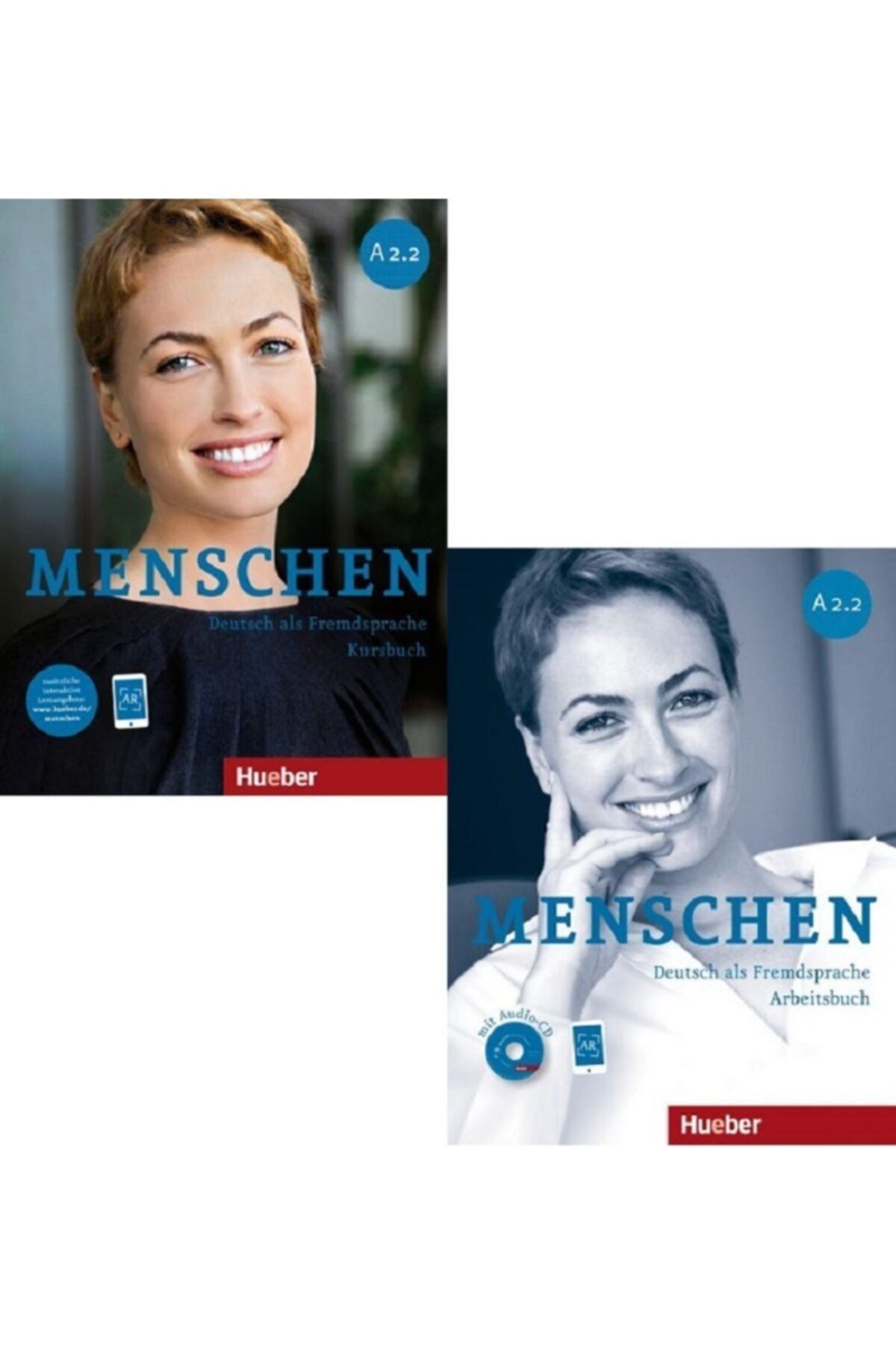 Hueber Yayınları Menschen A2.2 : Kursbuch + Arbeitsbuch Mit Online Ar + Audio-cd
