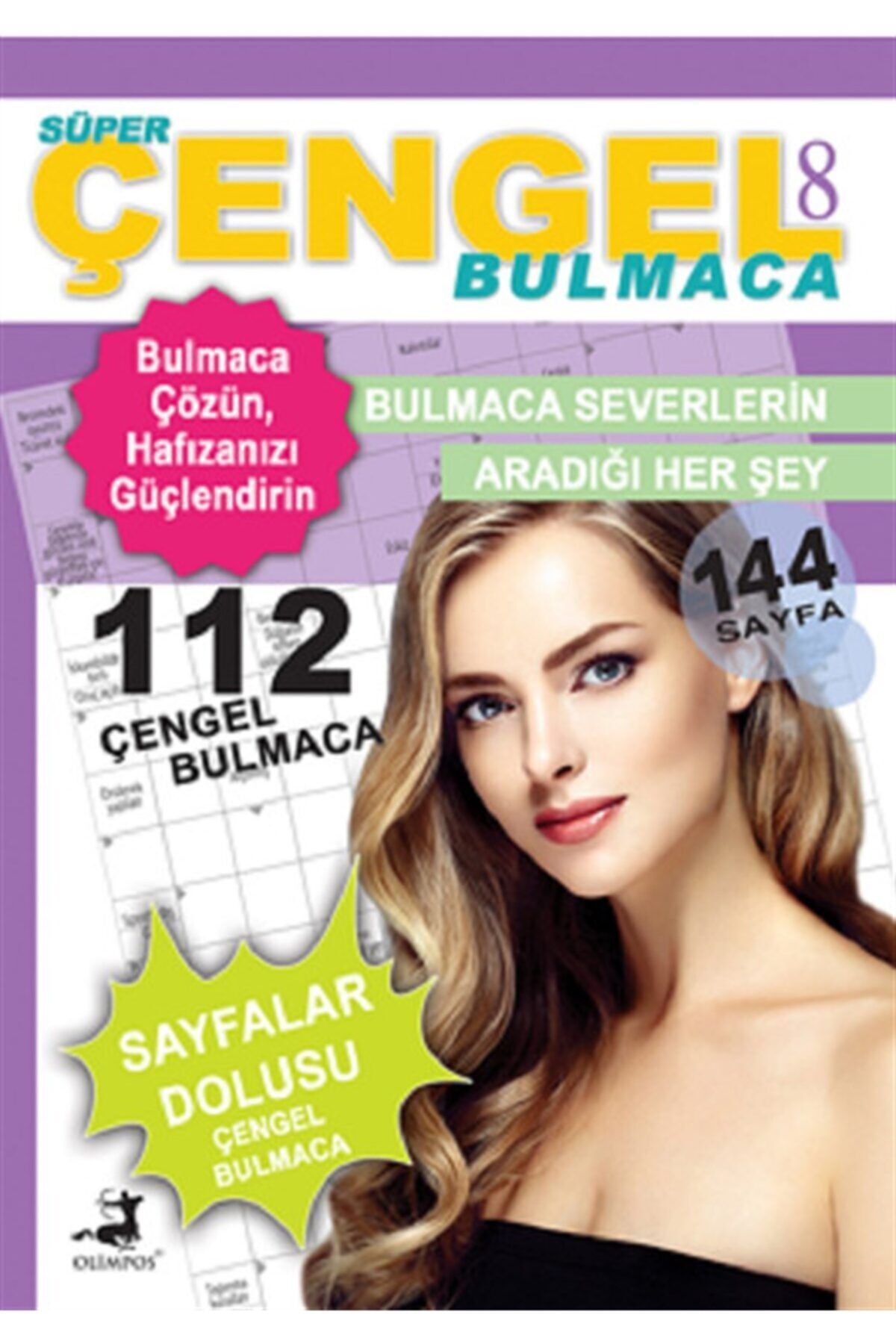 Olimpos Yayınları Süper Çengel Bulmaca 8 - - Celal Kodamanoğlu Kitabı