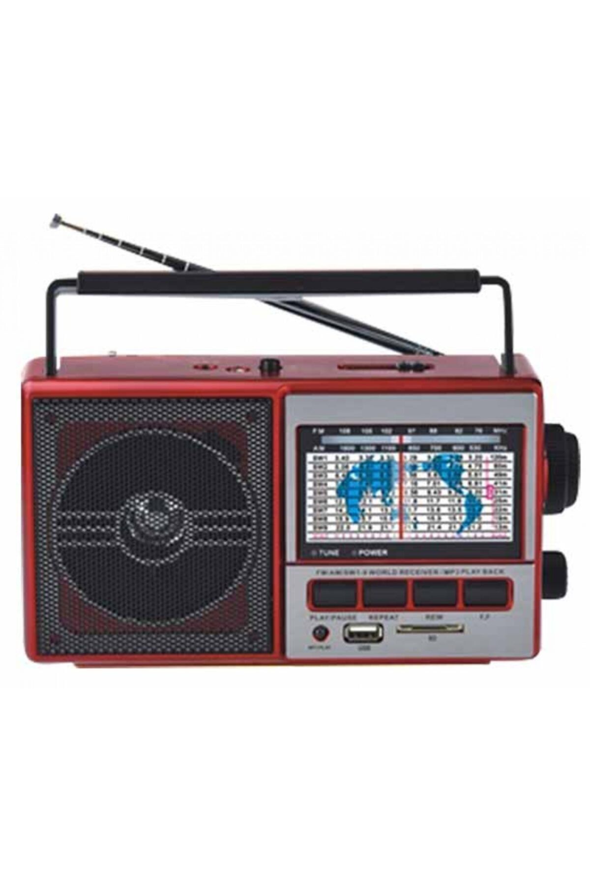 TEKNOPARS Everton Rt-41u * Rt-41bt (vt-3061)(vt-3095) Şarjlı Dünya Radyo Usb/sd/fm/sw3