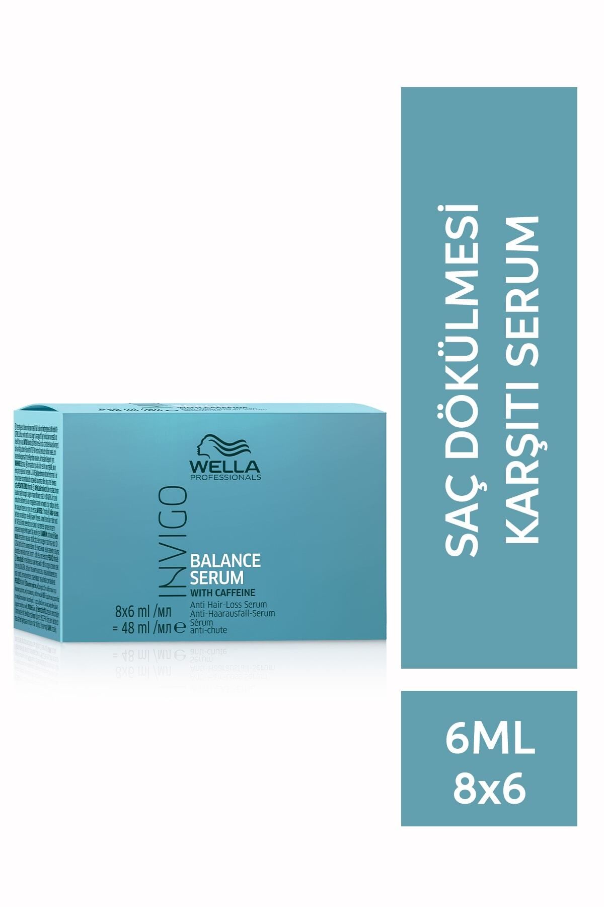 wella Professionals Invigo Balance Anti-hairloss Serum 8x6 ml
