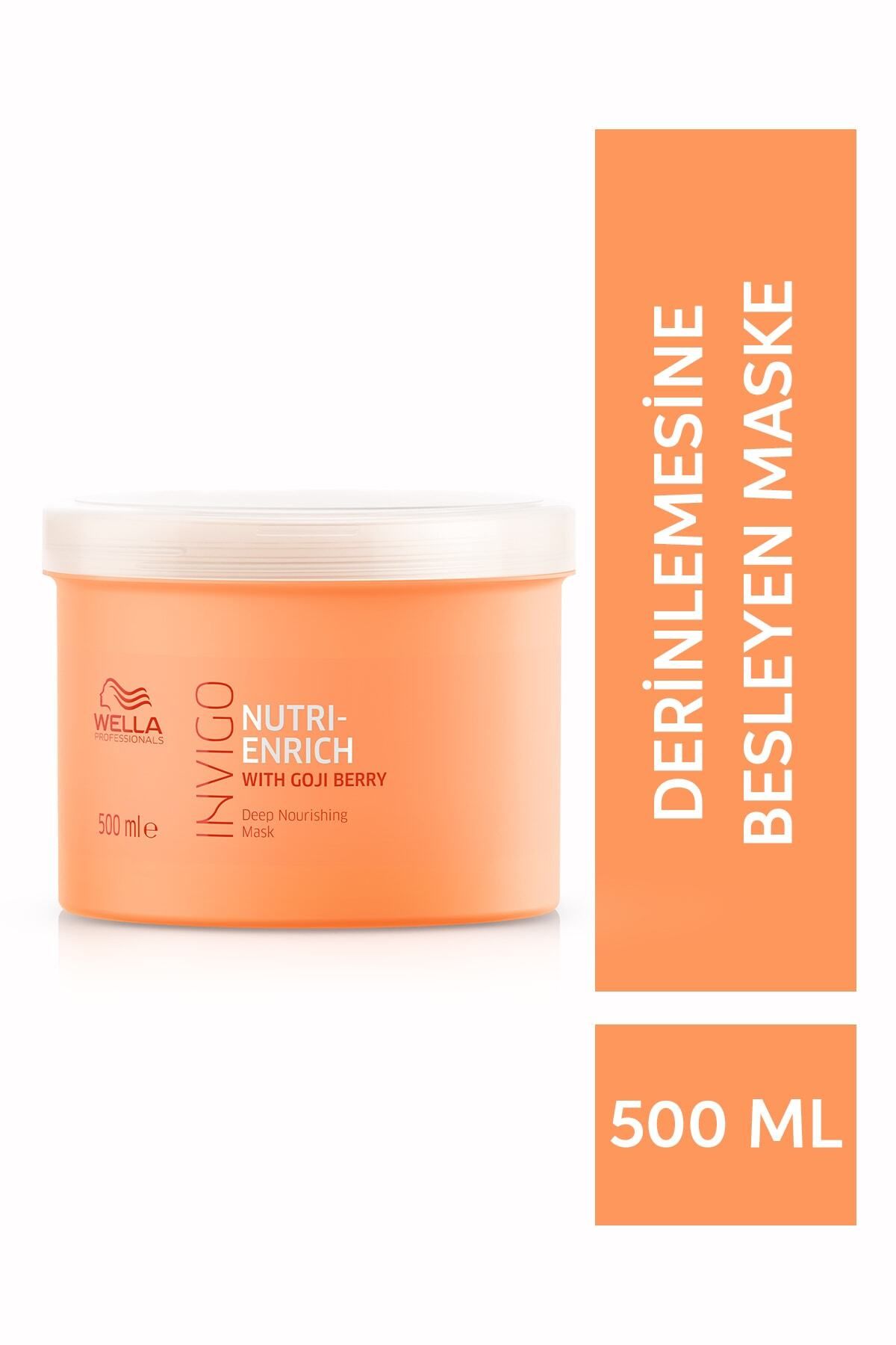 wella Professionals Invigo Nutri-enrich Derin Besleyici Maske 500 ml