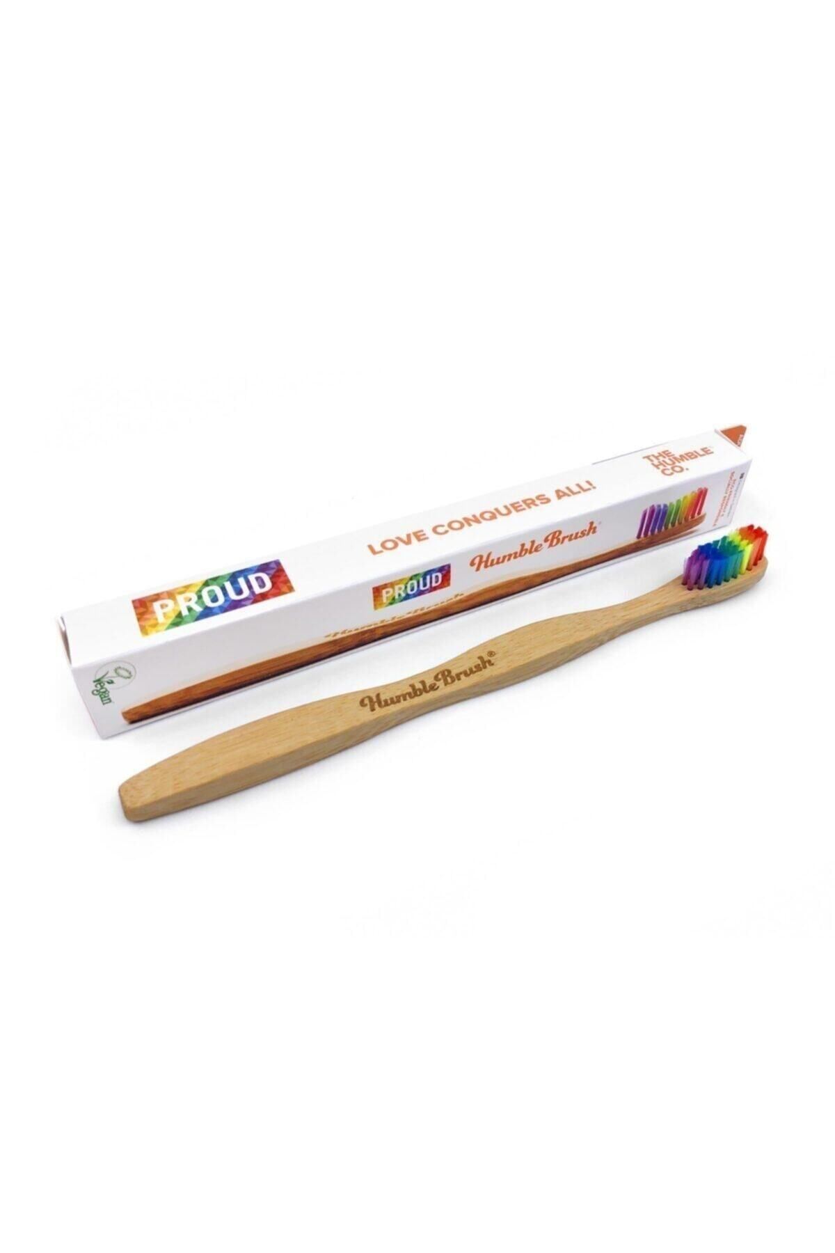 Humble Brush Adult Medium Rainbow Toothbrush