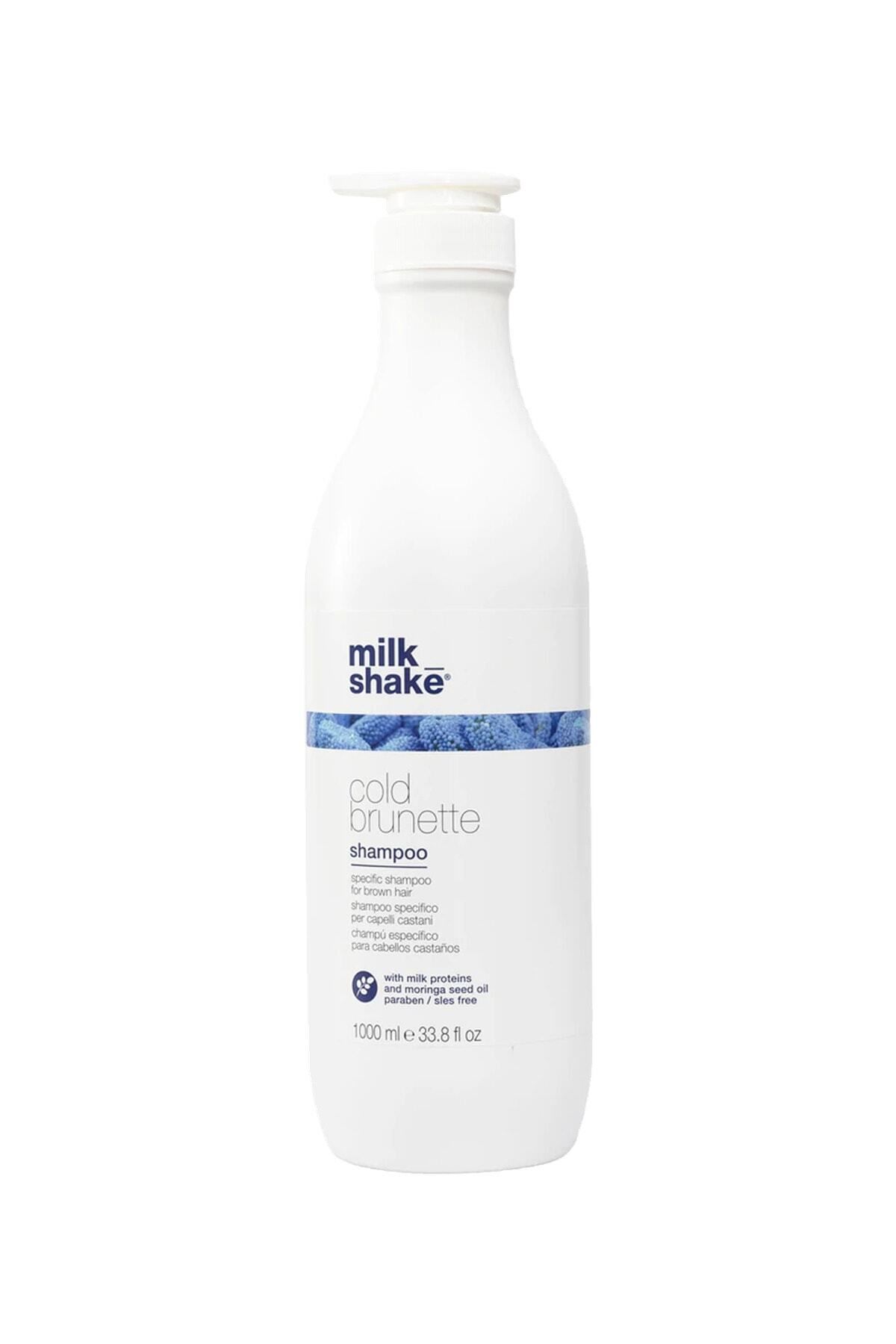 Milkshake Milk Shake Cold Brunette Kahverengi Saçlar Için Saç Kremi 1000 Ml