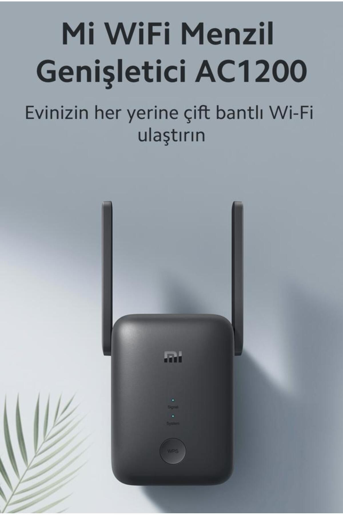 Xiaomi Mi Wifi Güçlendirici - Sinyal Genişletici AC1200 - 867MBPS (Xiaomi Türkiye Garantili)