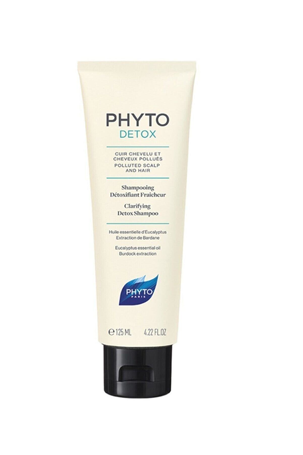 Phyto Phytodetox Shampoo Cansız ve Matlaşmış Saçlar için Detoks Etkili Arındırıcı Şampuan