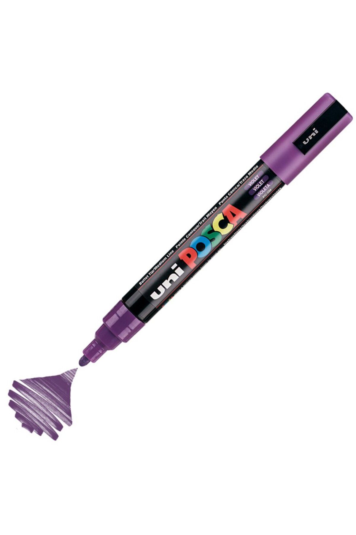 Uni Posca Marker Pc-5m Medium 1.8-2.5 Mm Violet