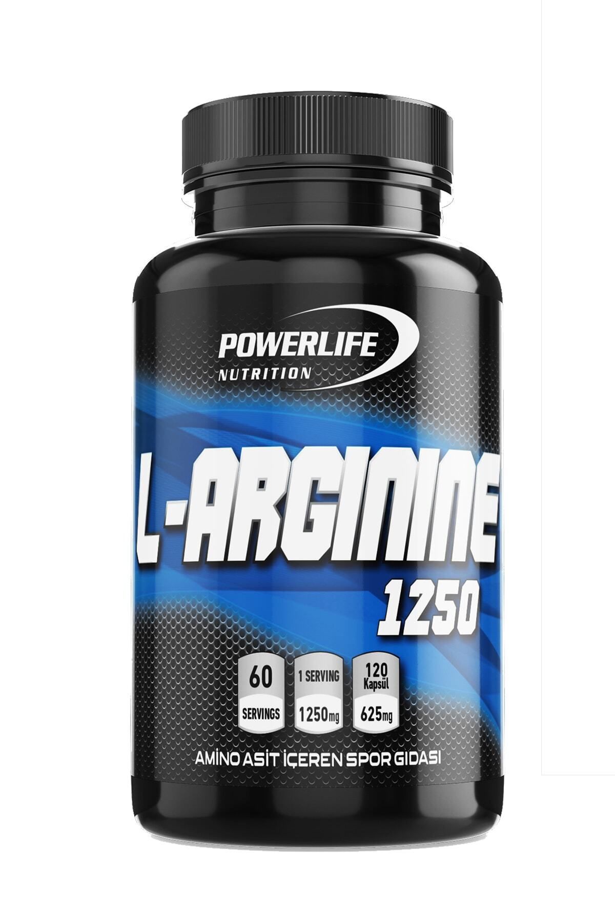 Powerlife Nutrition Arjinin 1250 - 120 Kapsül