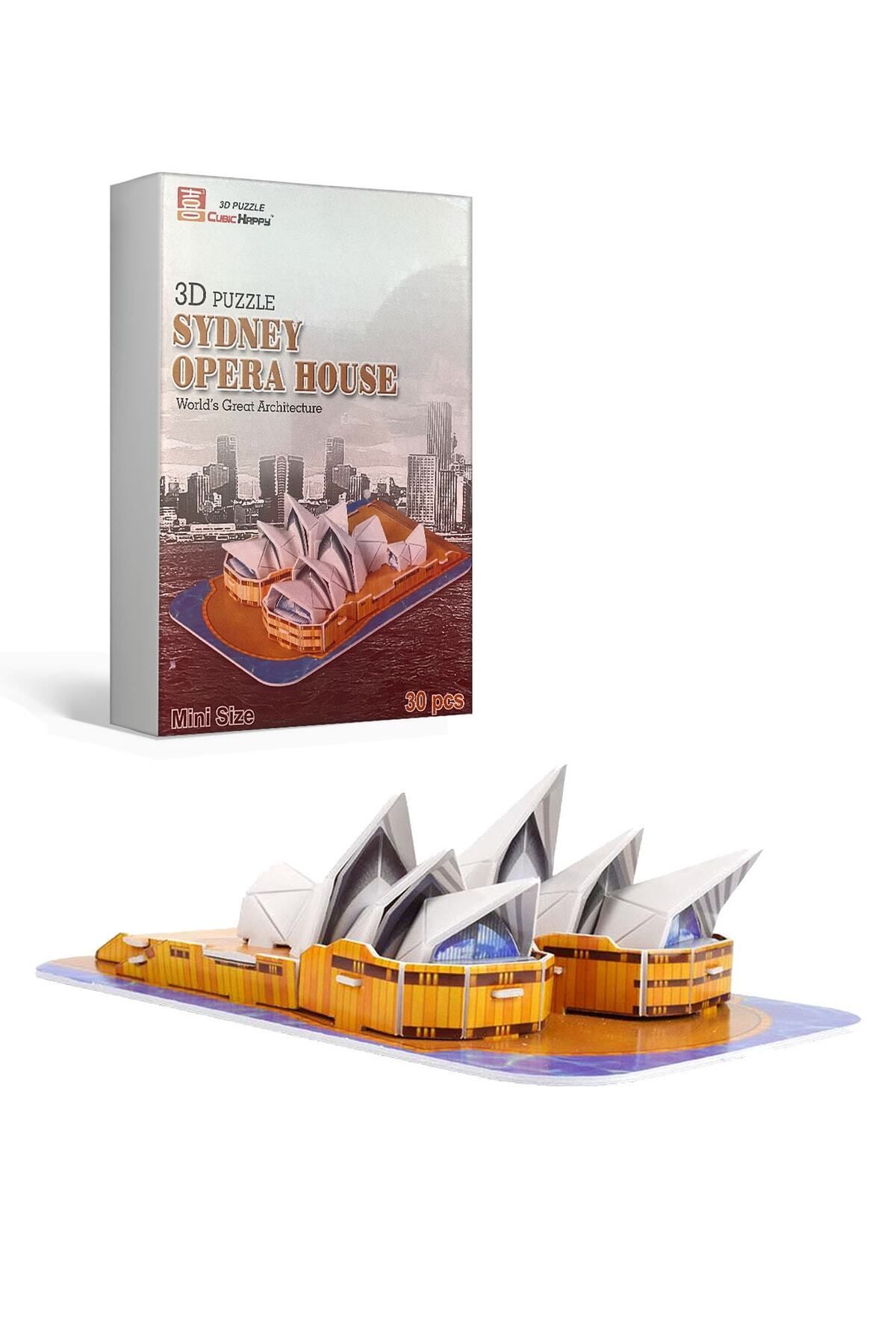 p parti oyunevi Sydney Opera House 3d Puzzle Yapboz Maket