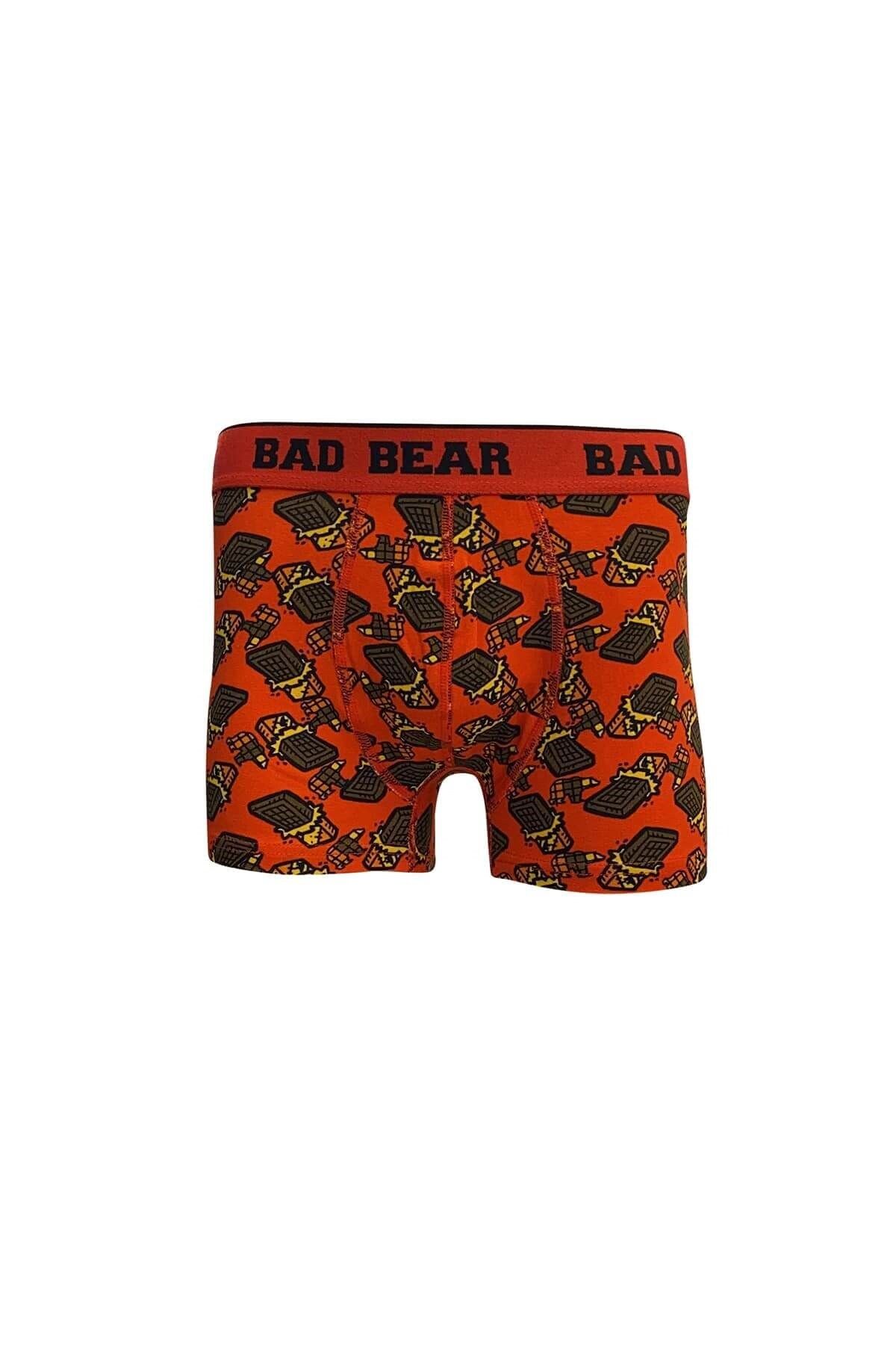 Bad Bear 21.01.03.004-c54 Chocolate Erkek Boxer