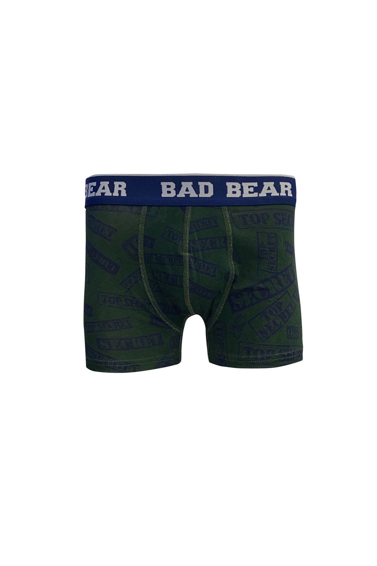 Bad Bear Secret Thyme Yeşil Desenli Erkek Boxer