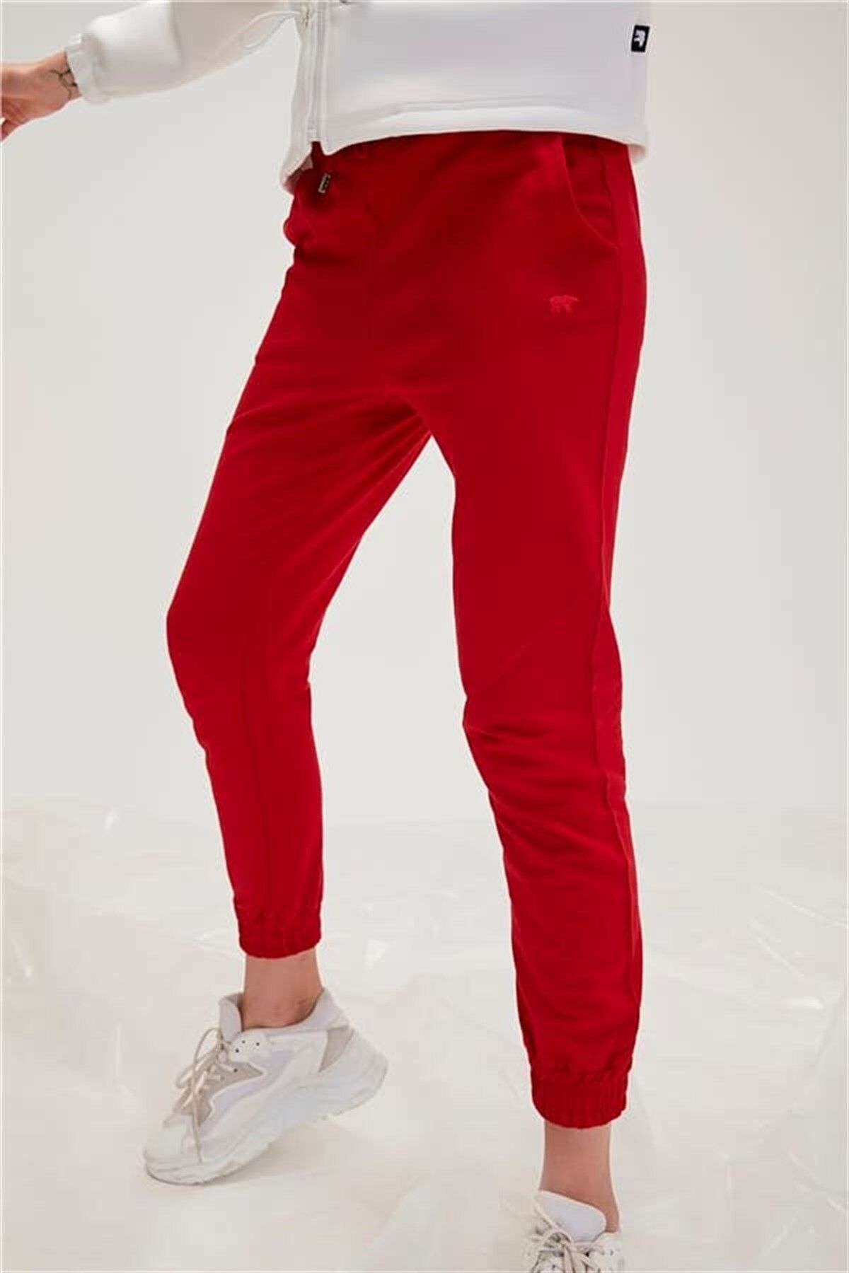 Bad Bear Valeria Sweatpants Crimson Red Kırmızı Kadın Eşofman Altı