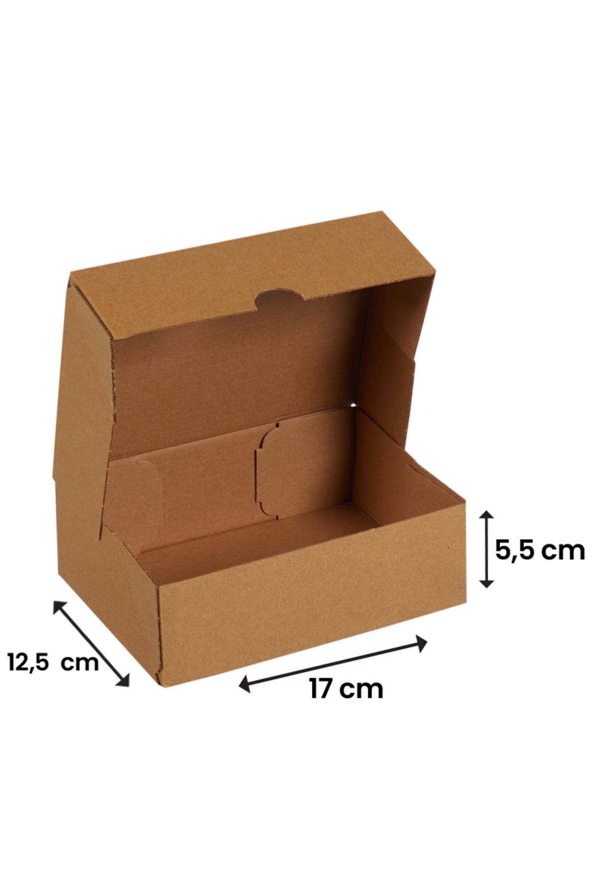 Packanya 17x12,5x5,5-25 Adet Kesimli Karton Kutu - Internet Ve Kargo Kutusu