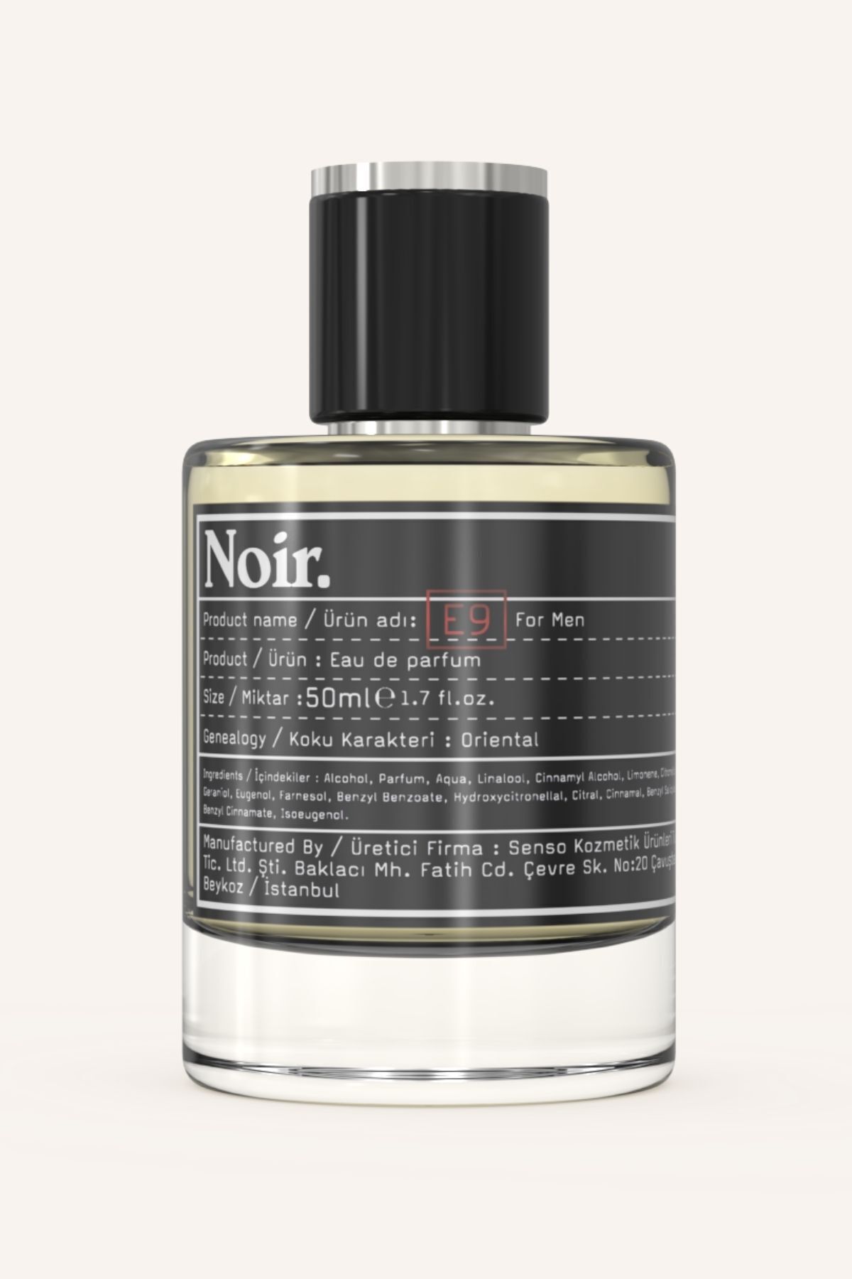 Noir E9 Erkek Edp Parfüm 50 ml